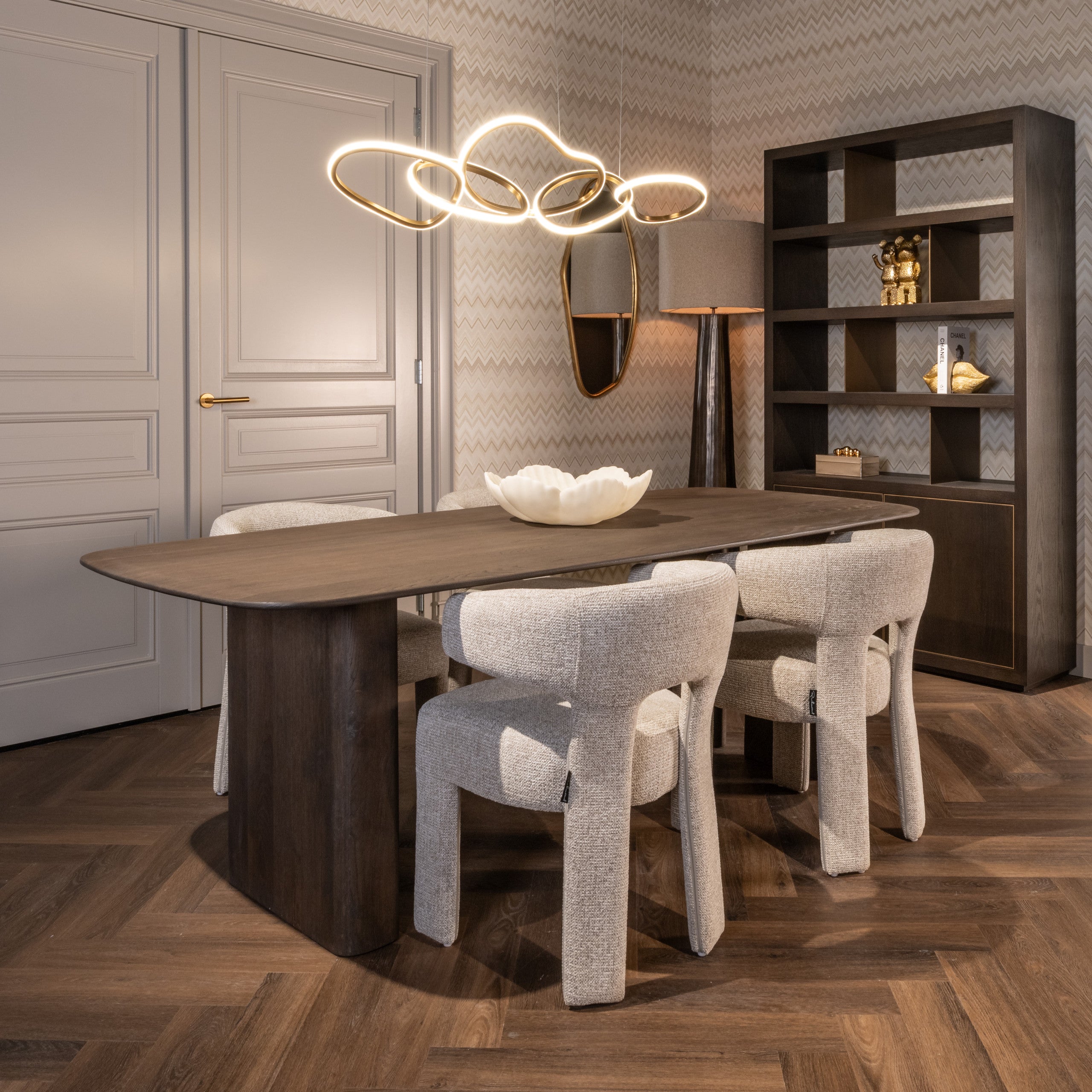 Dining table Castello Smoked charchoal 230