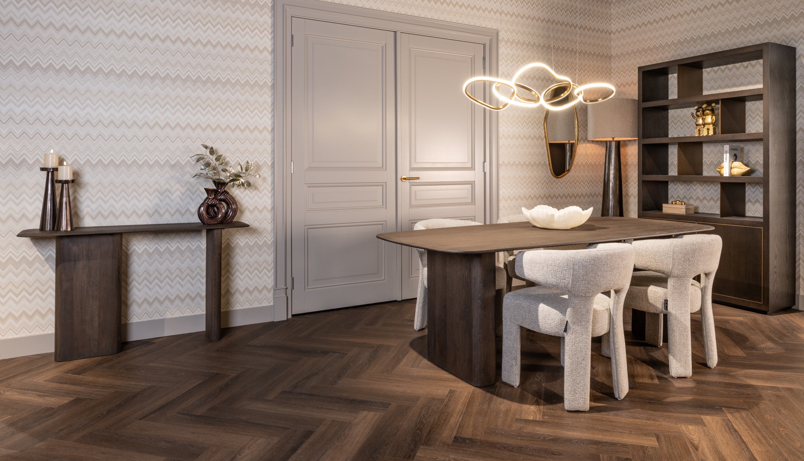 Dining table Castello Smoked charchoal 230