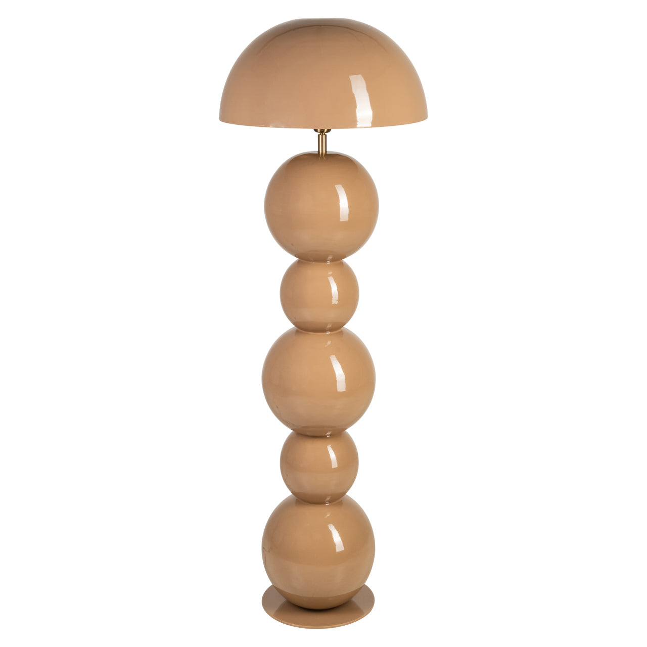Floor lamp Hasden mocha mousse