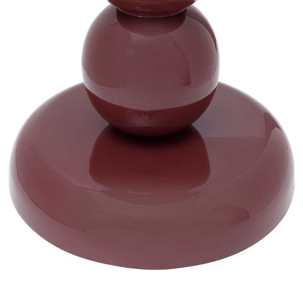 End table Reid burgundy