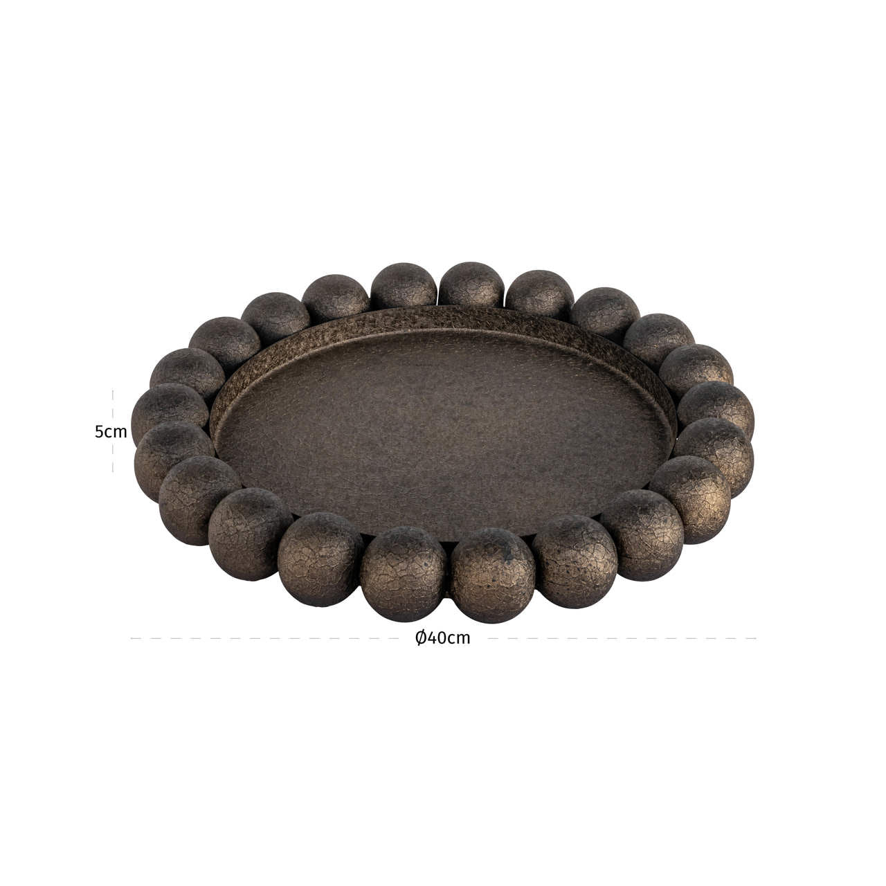 Tray Marlow brass antique