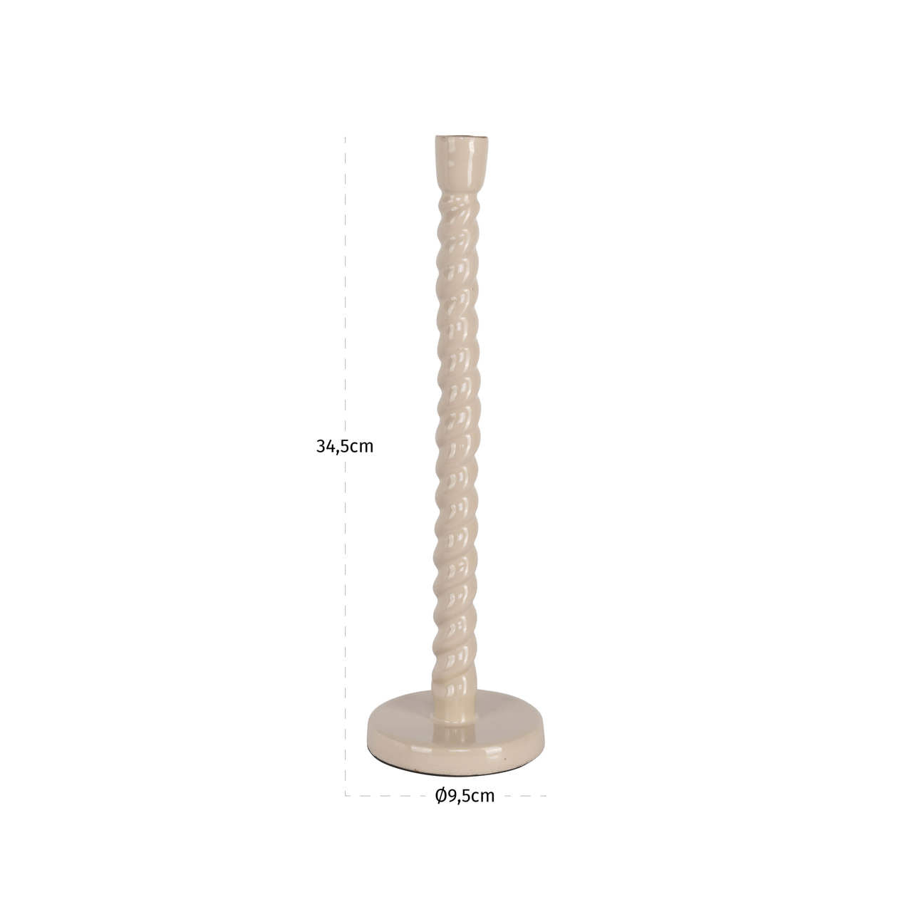 Candle holder Nena tapioca large