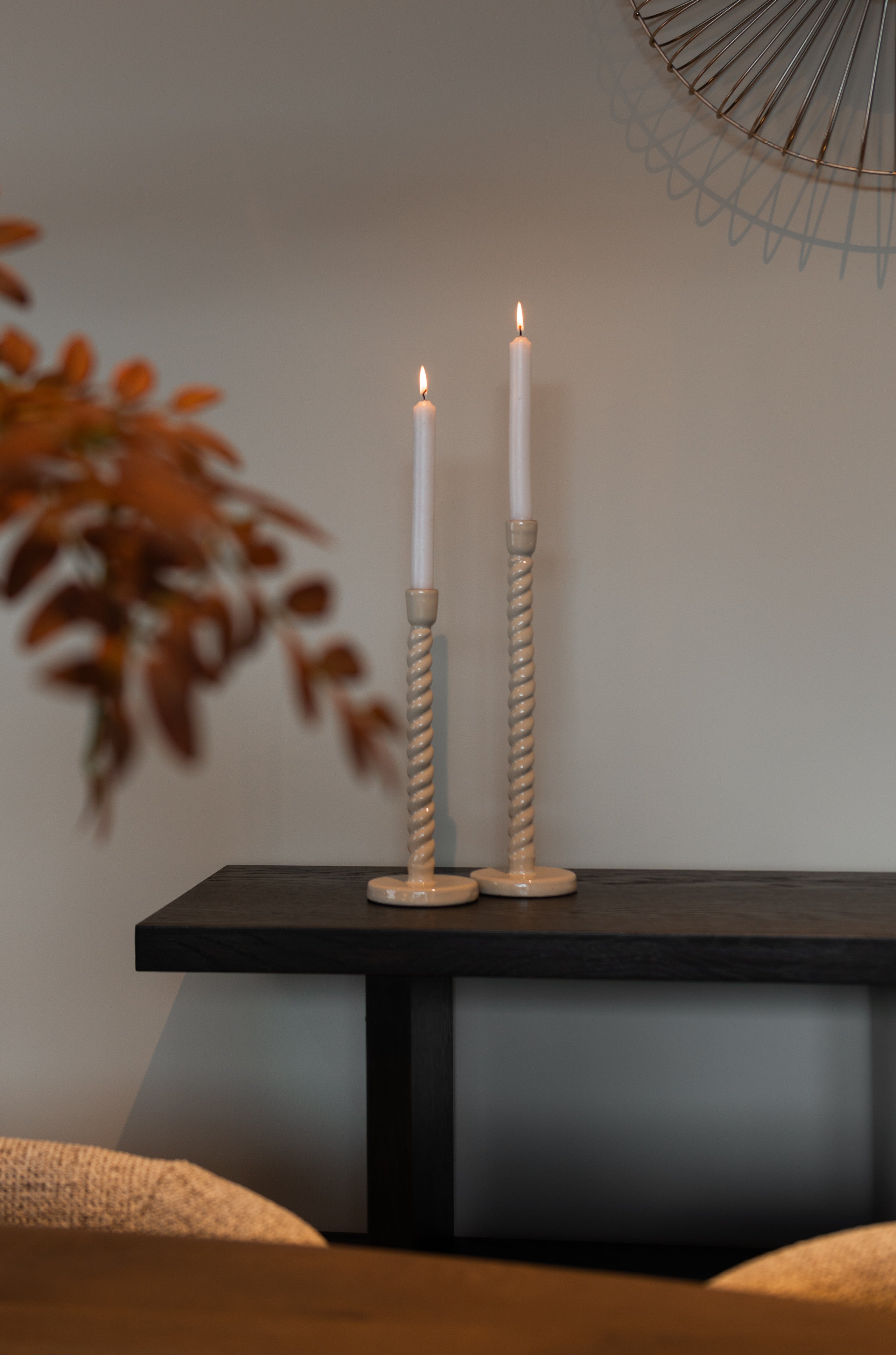 Candle holder Nena tapioca small