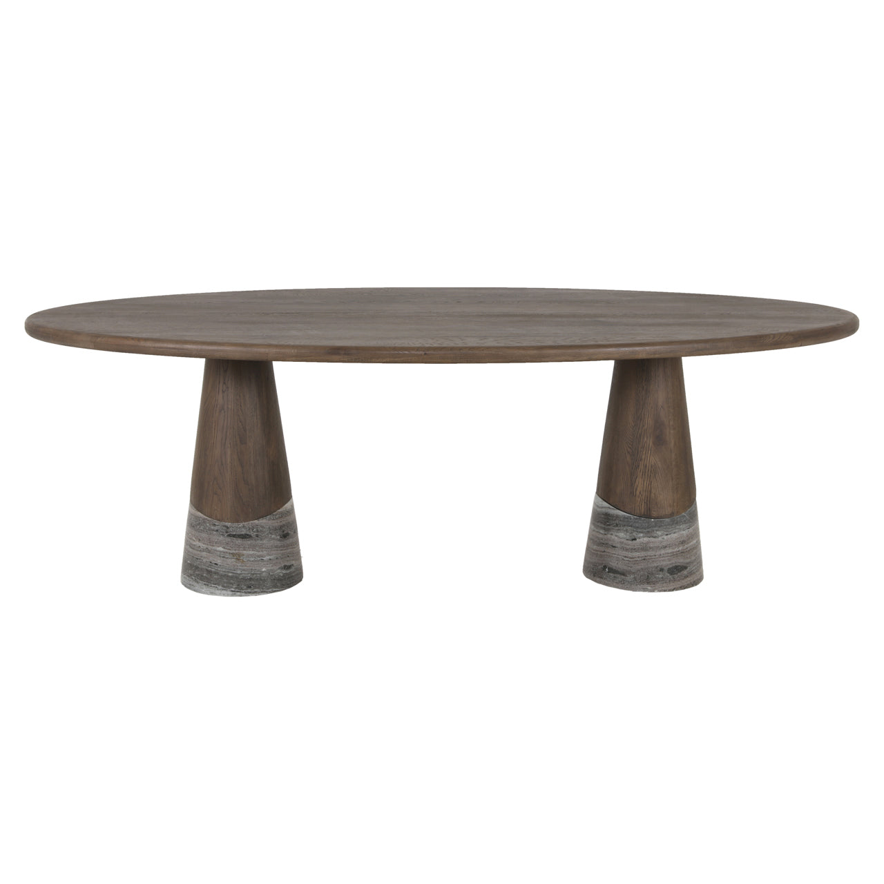 Dining table Harper Smoked charchoal
