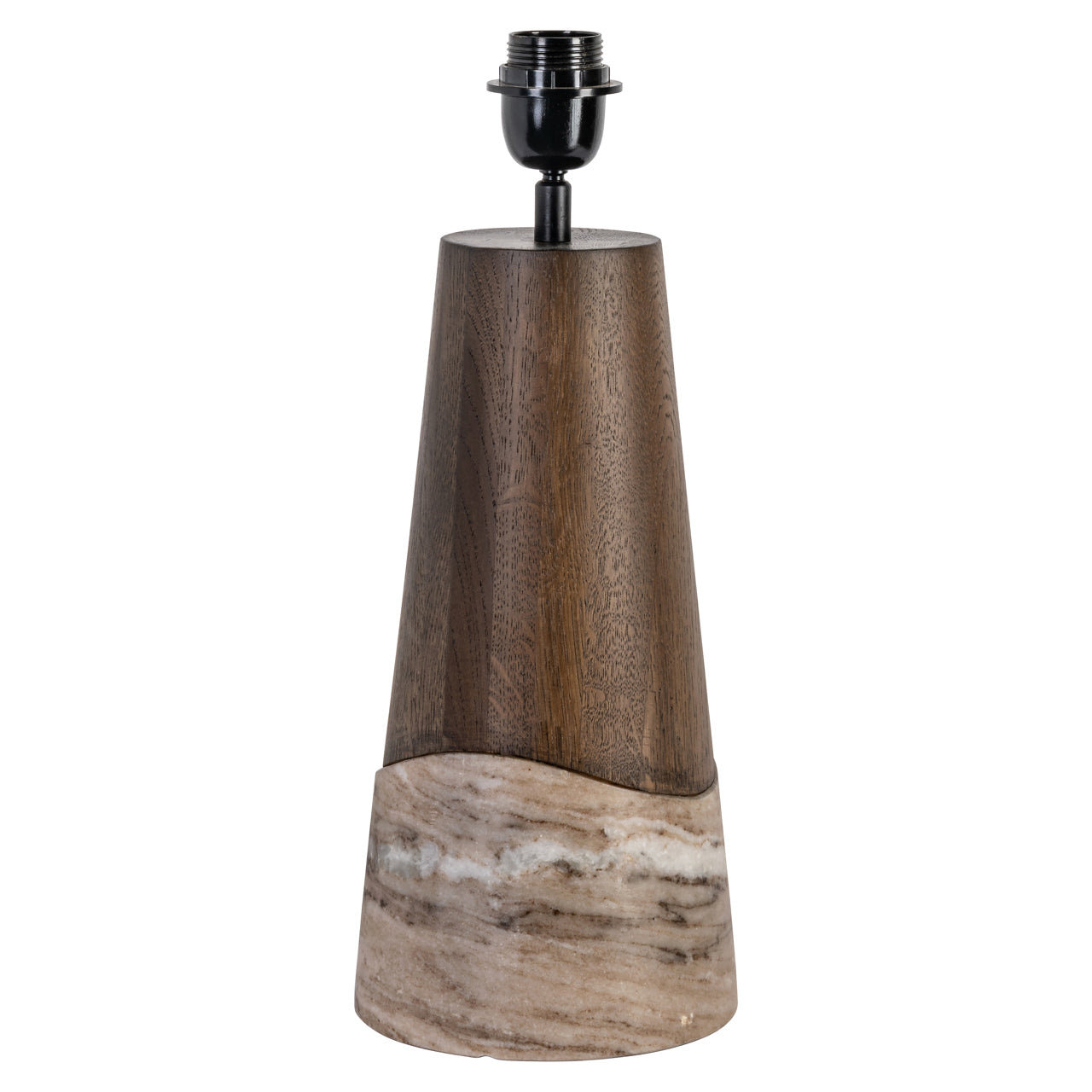 Table lamp Peyton Smoked charchoal