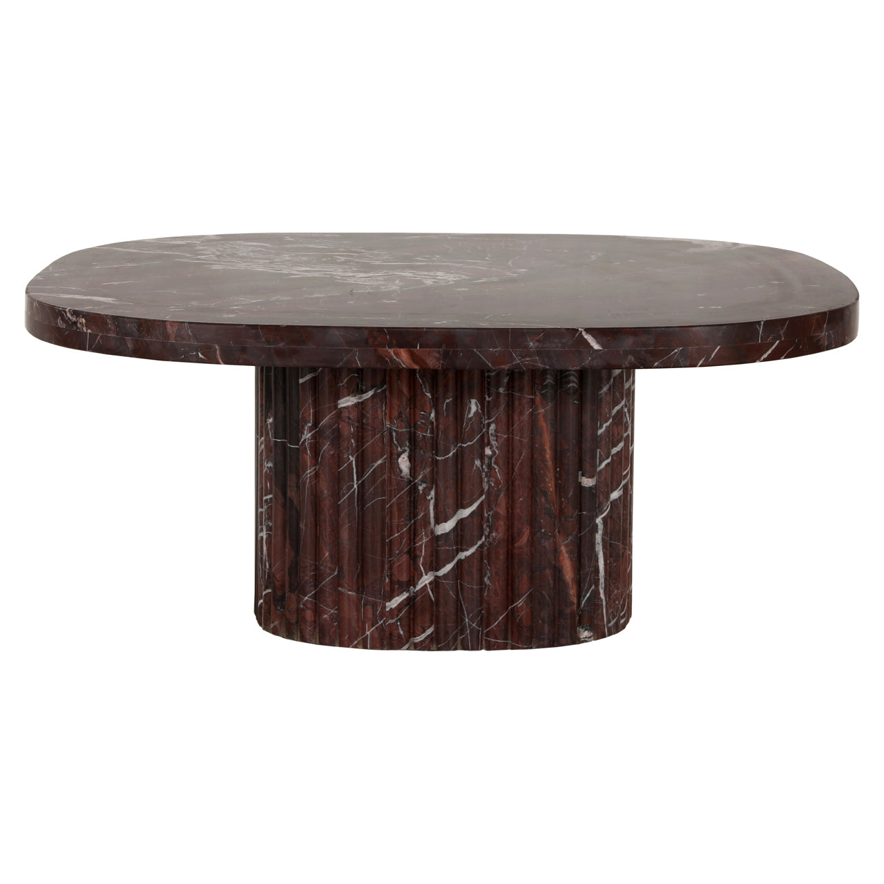 Coffee table Orchid burgundy