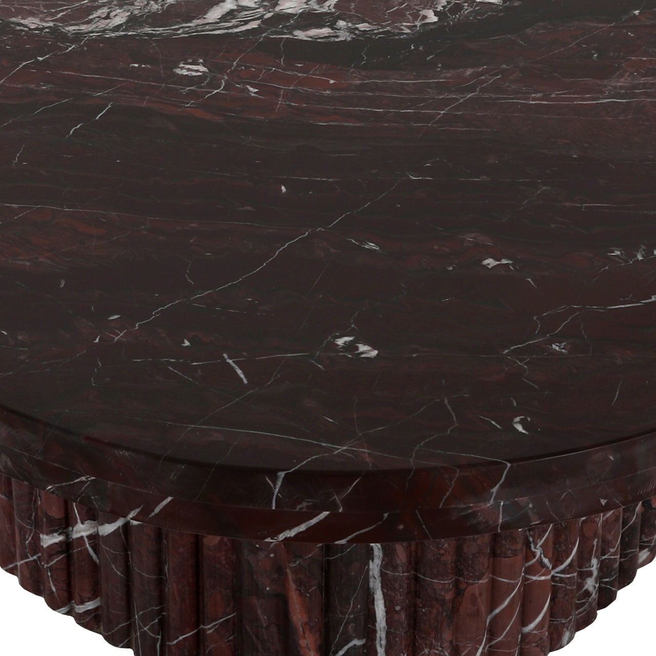 Coffee table Orchid burgundy