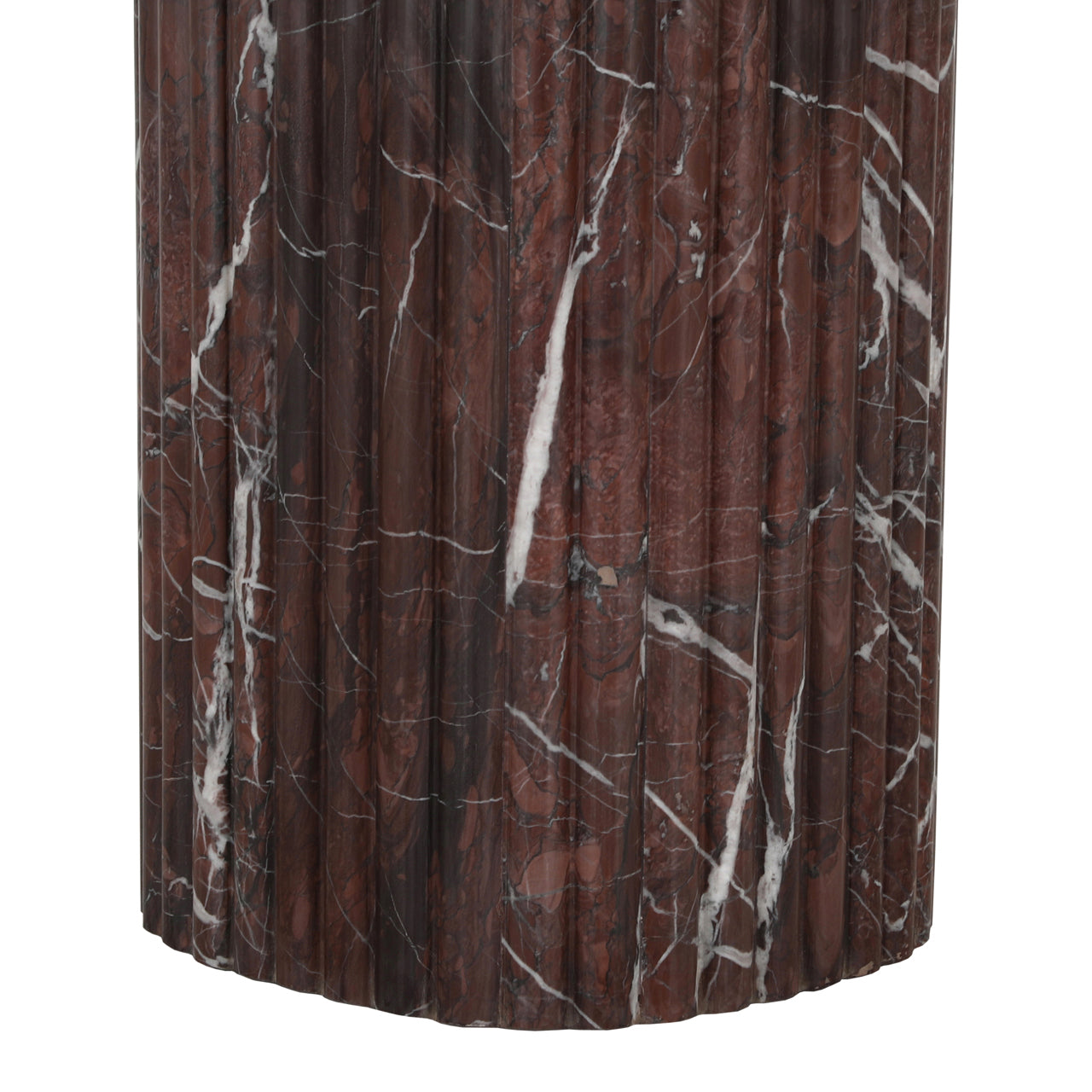 End table Orchid burgundy