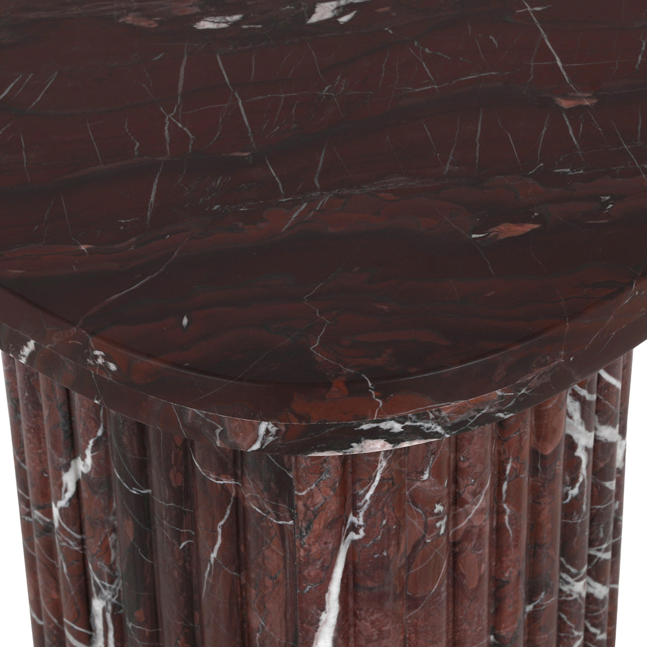 End table Orchid burgundy