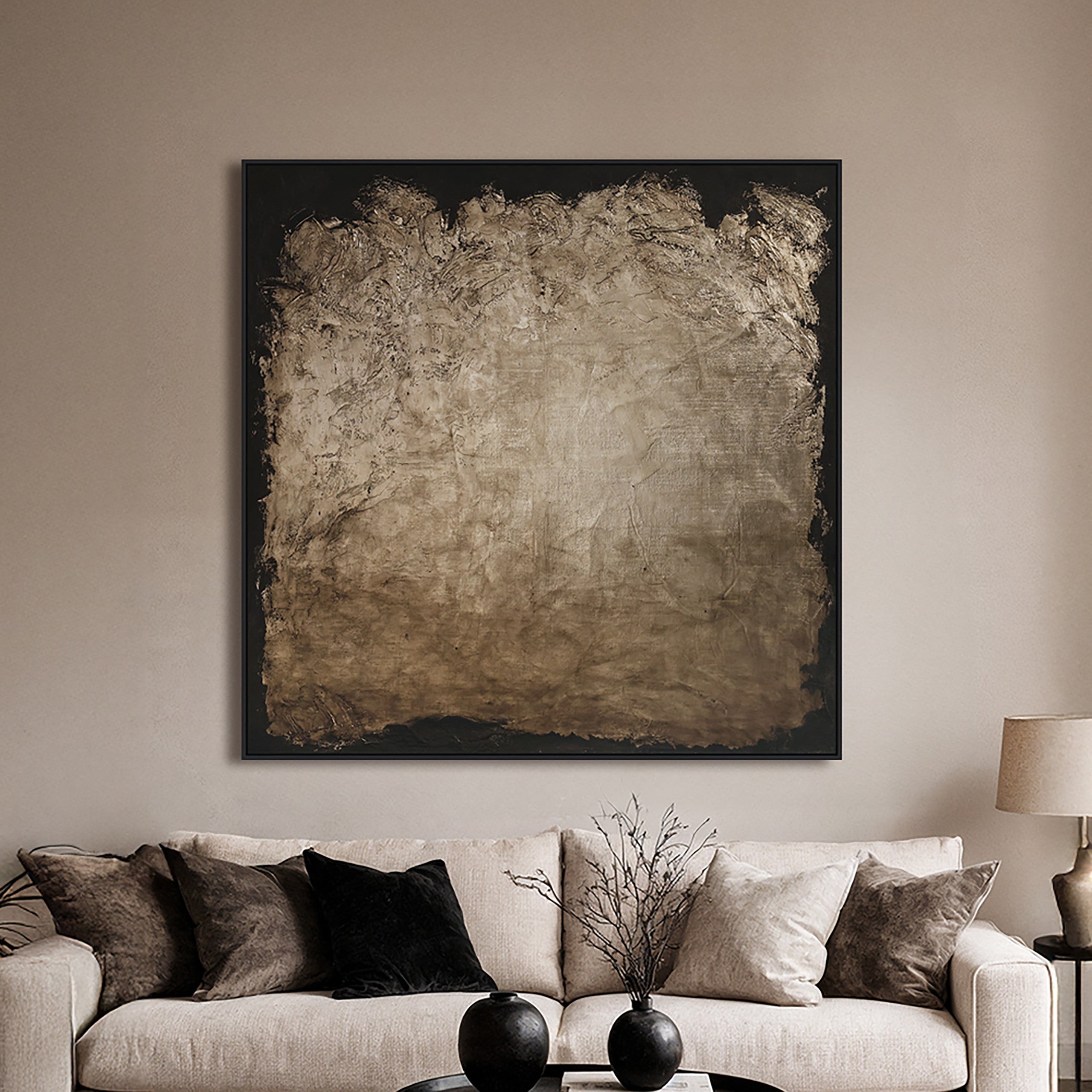 Wall art Rival gold