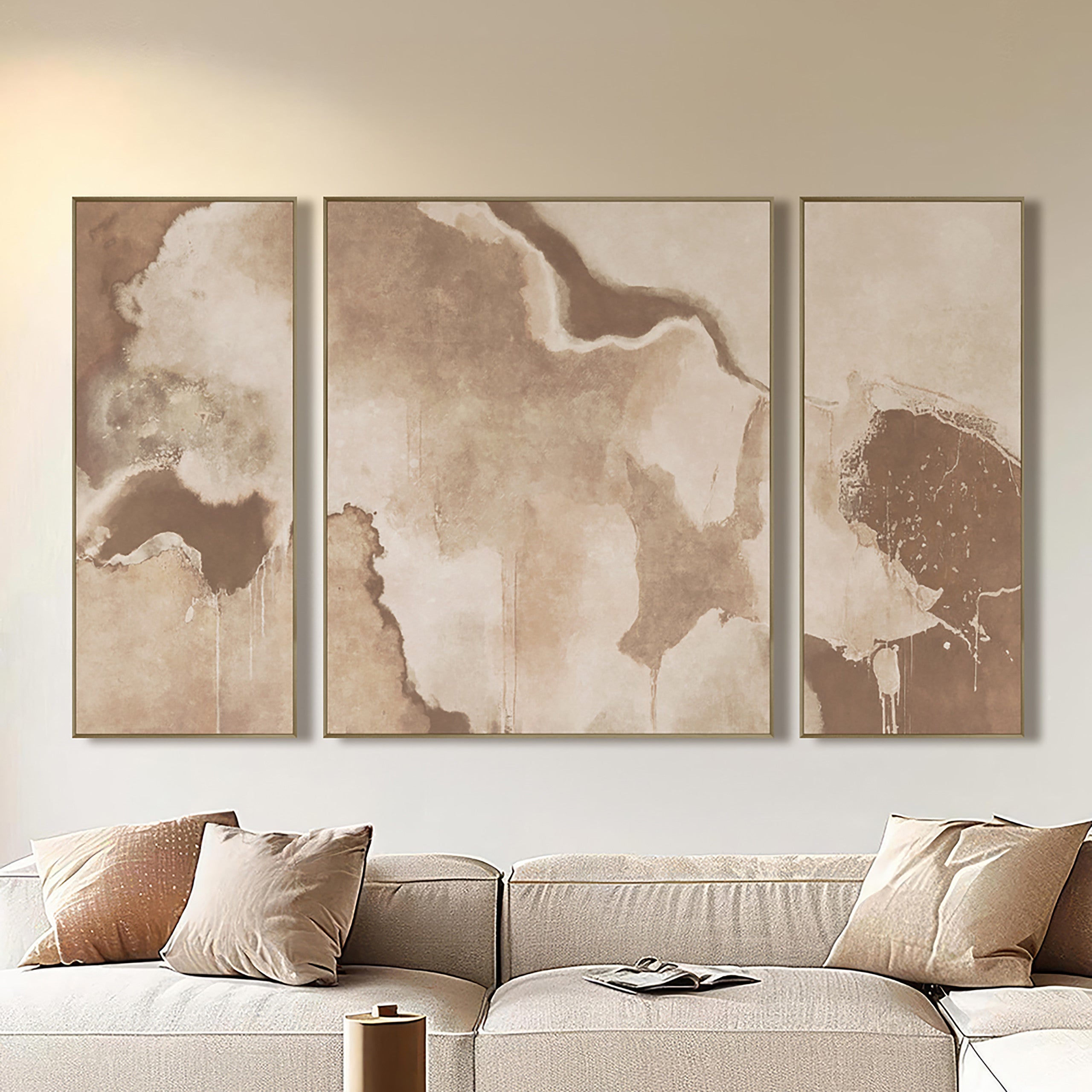 Wall art Liberty brown