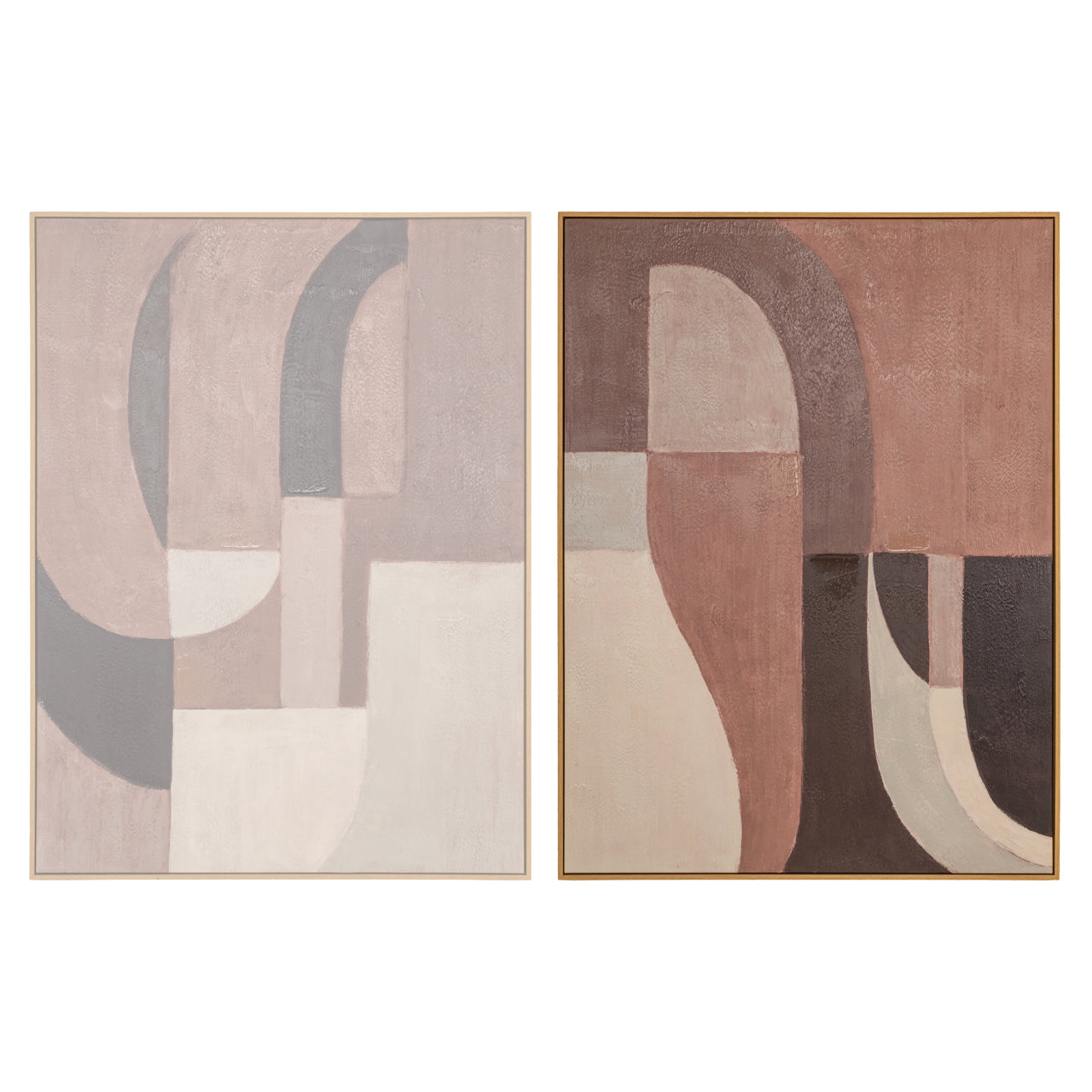 Wall art Tatu left brown