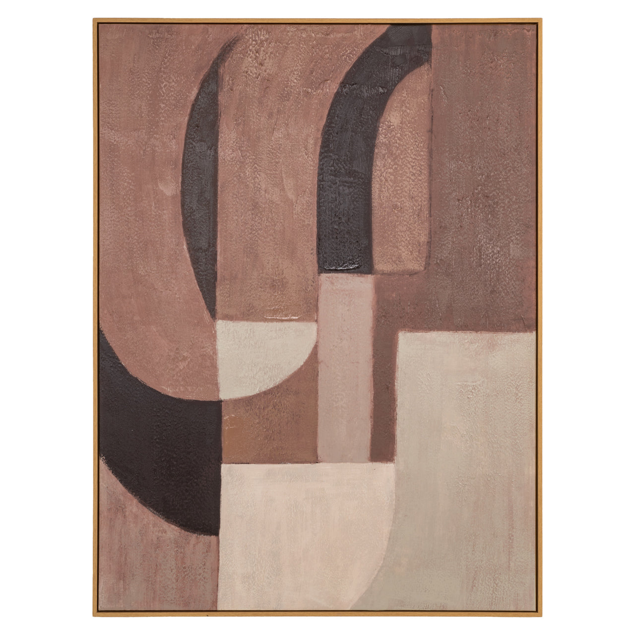Wall art Tatu right brown