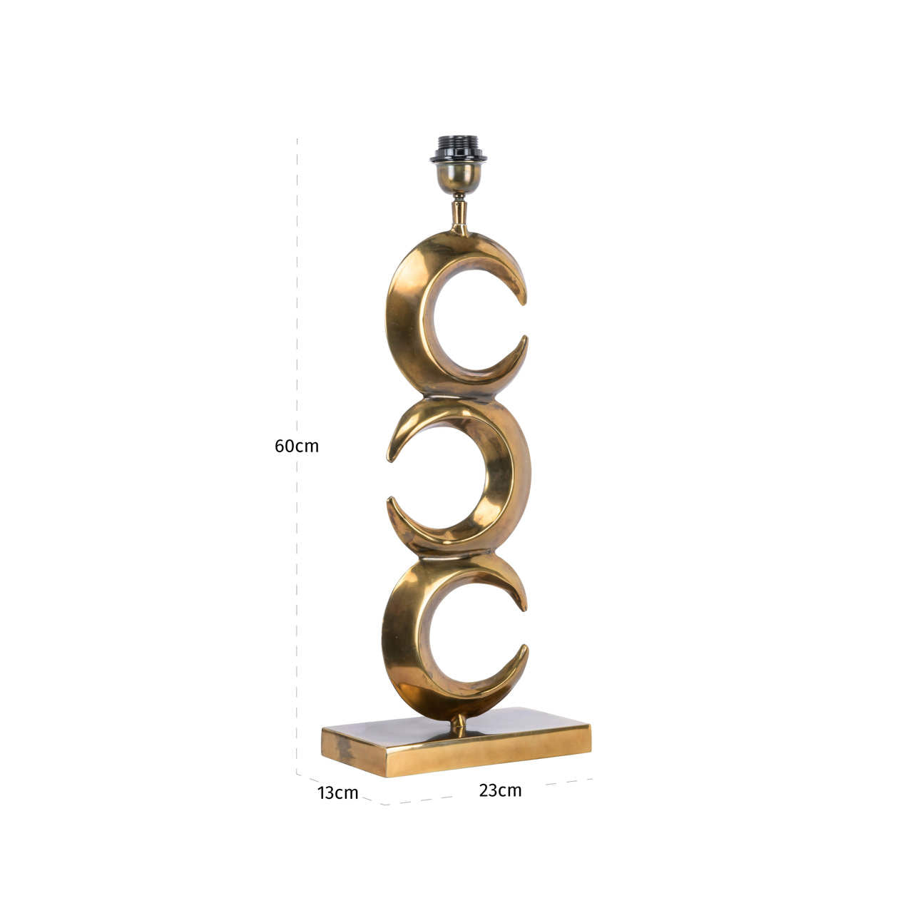 Table lamp Amina brass antique