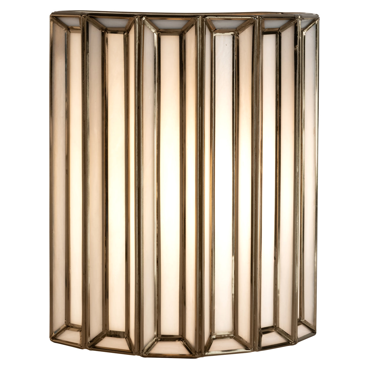 Wall lamp Lumine brass antique