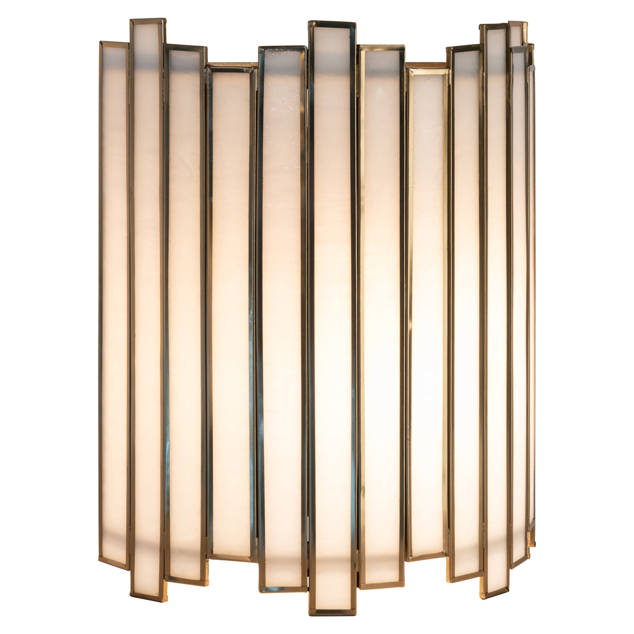 Wall lamp Lima brass antique