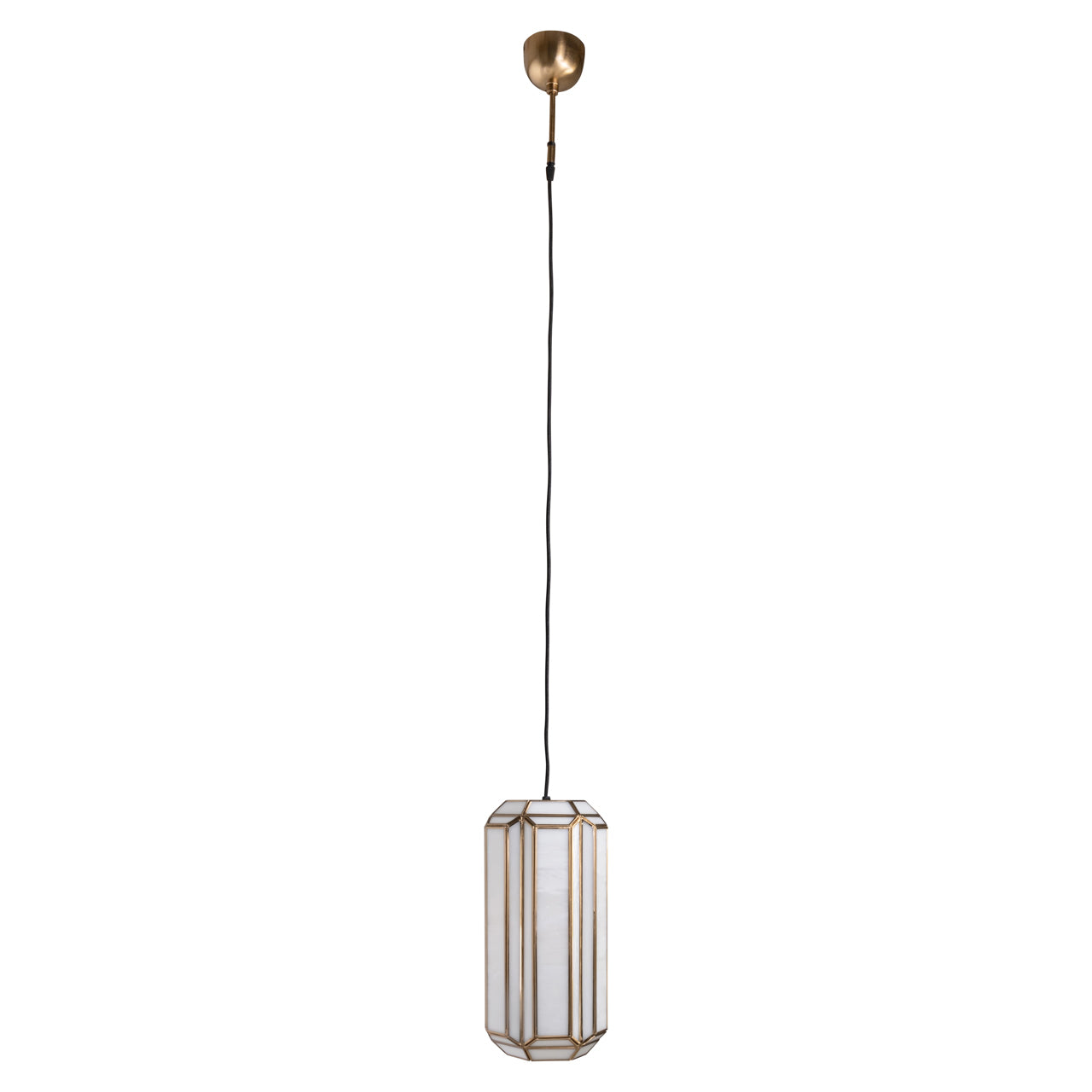 Chandelier Elona brass antique
