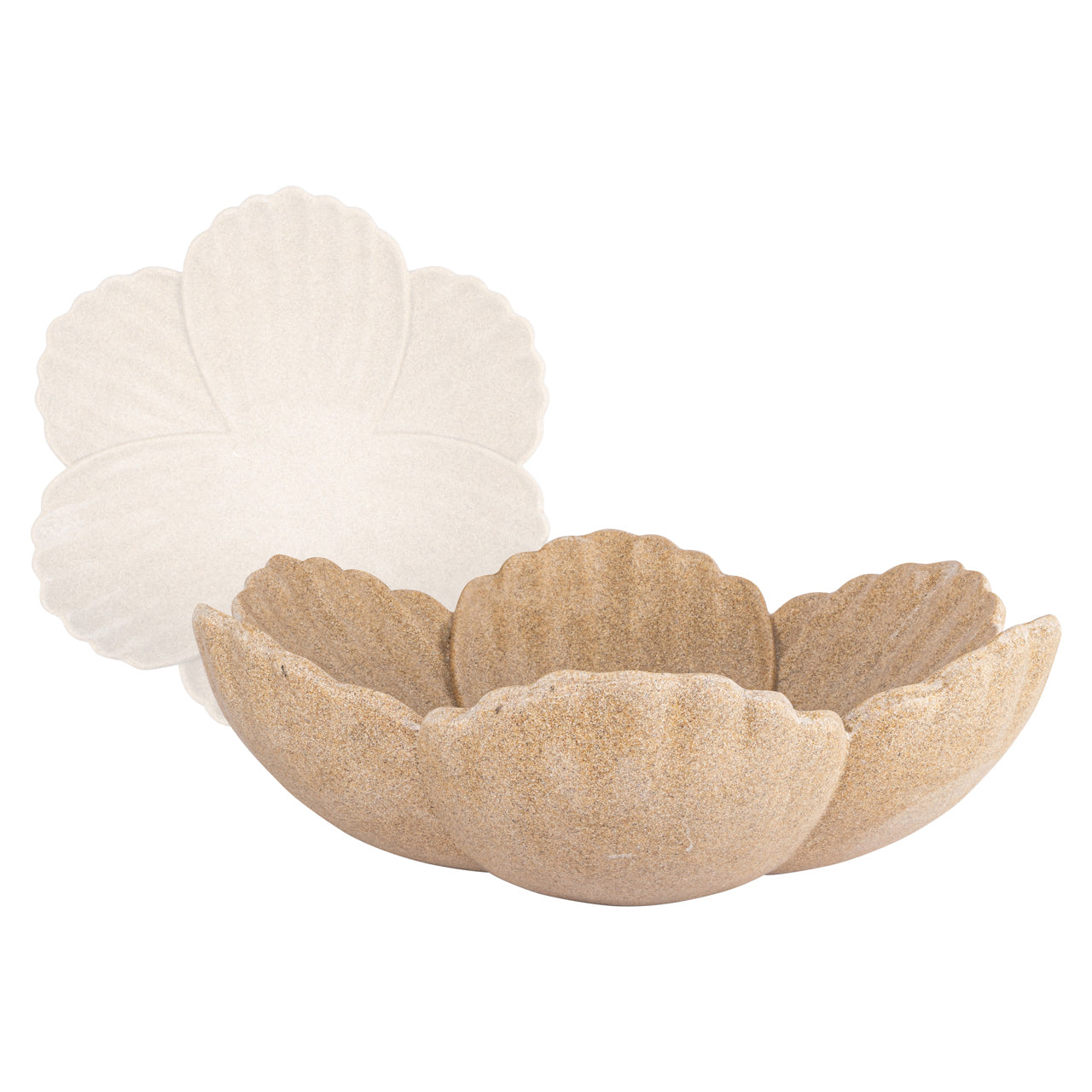 Bowl Petal beige