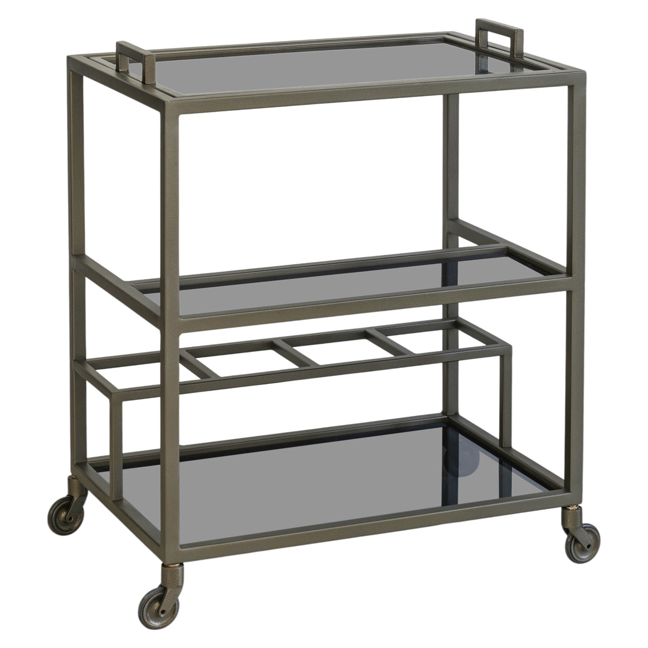Trolley Ruinart brass antique