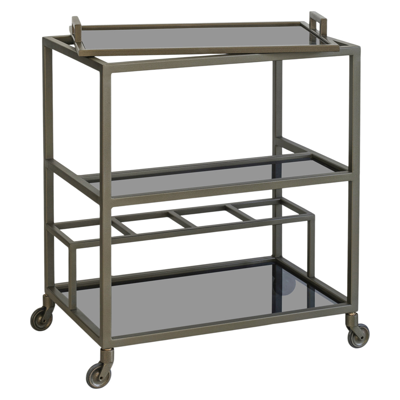 Trolley Ruinart brass antique