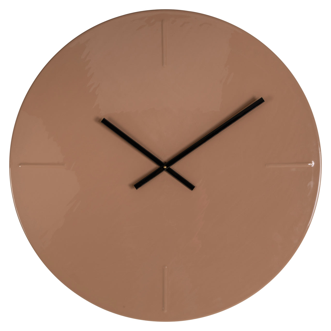 Clock Elles mocha mousse