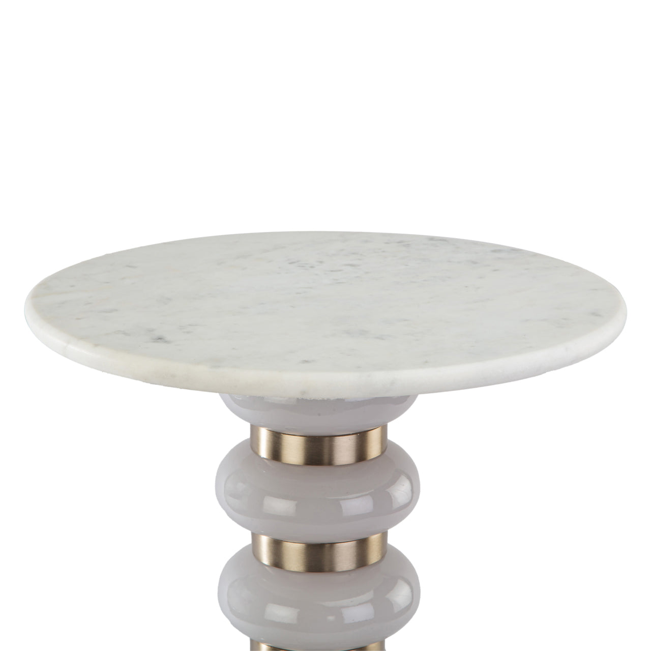 End table Villeray white
