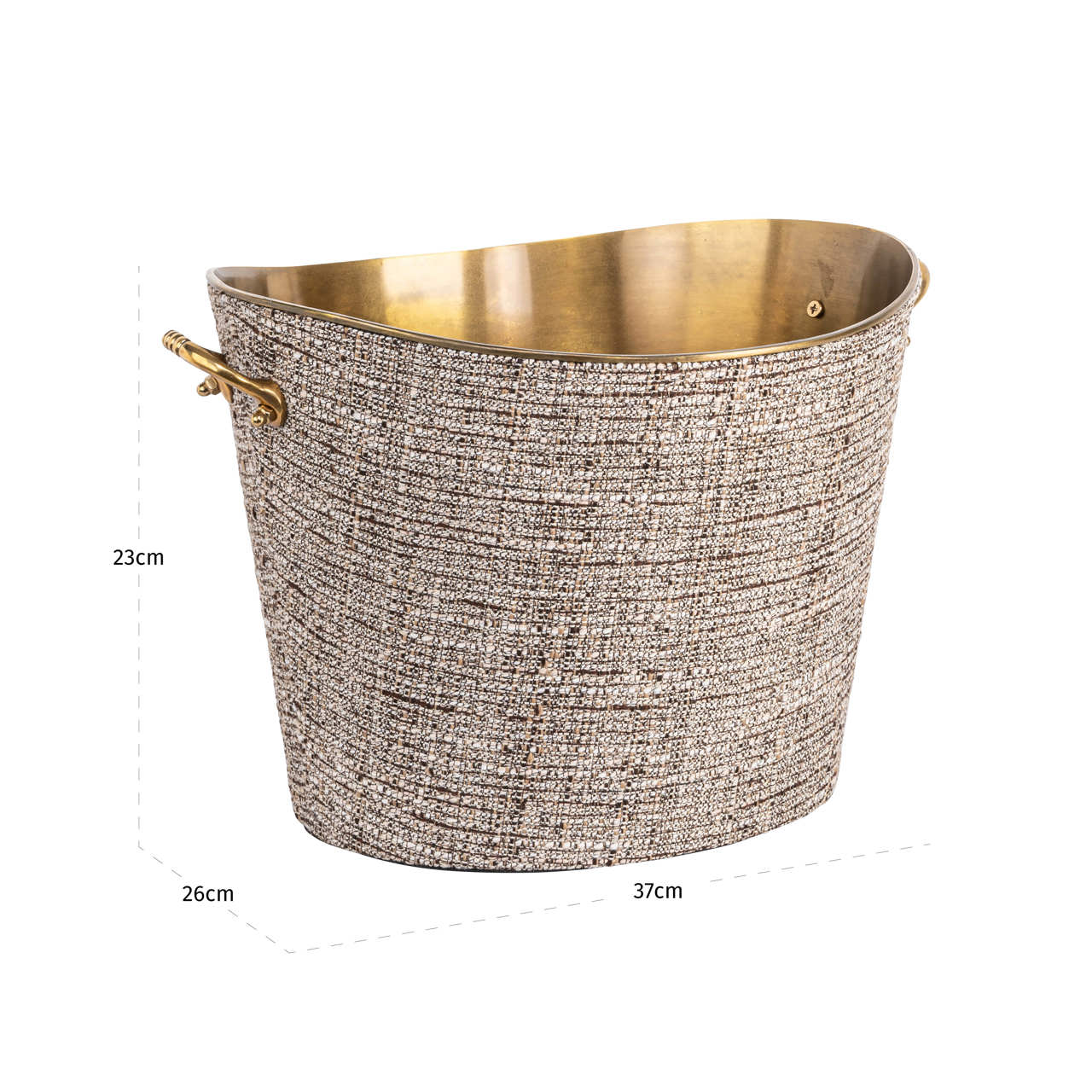 Wine & Bar accessory Brady beige champagne cooler