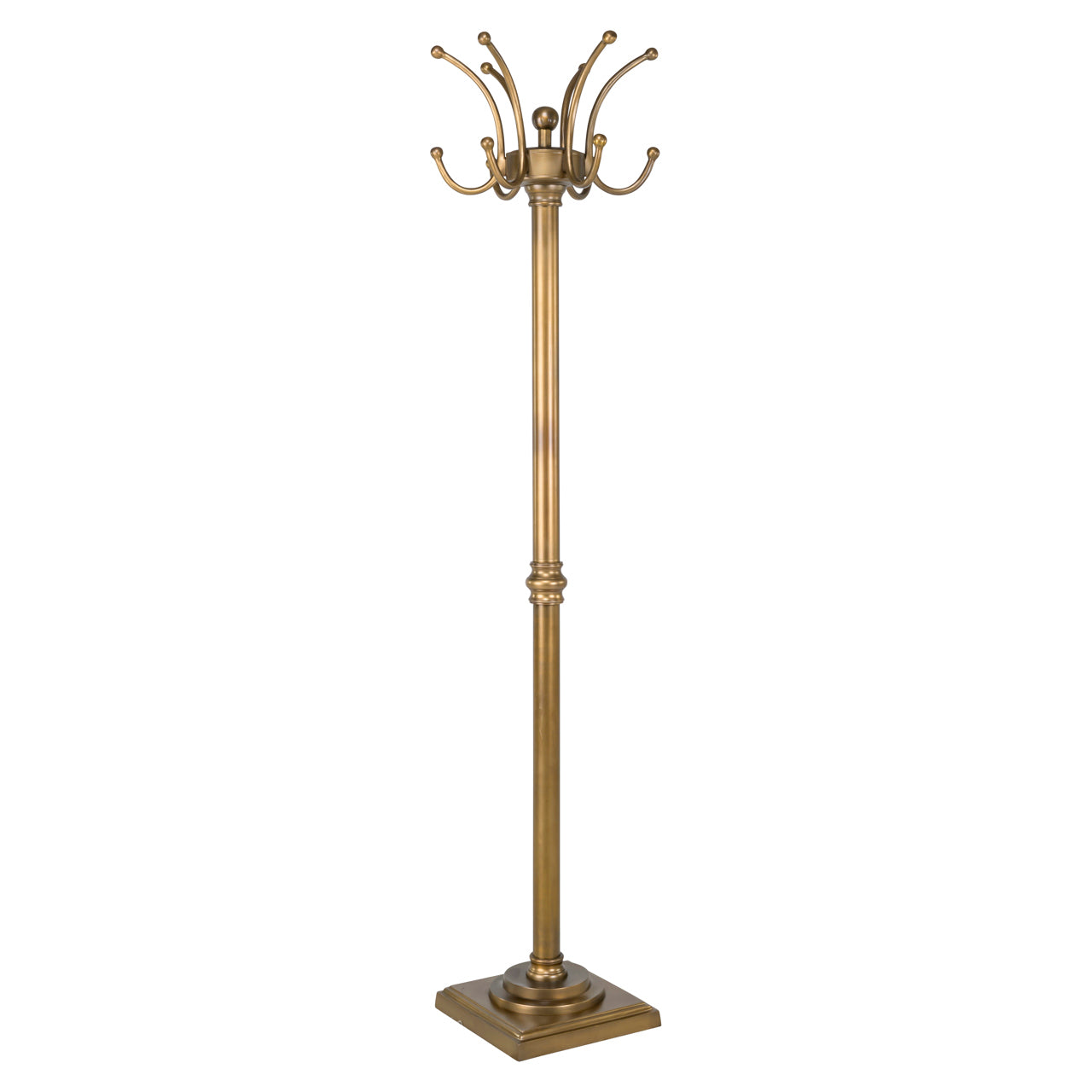 Coat rack Darwy brass antique