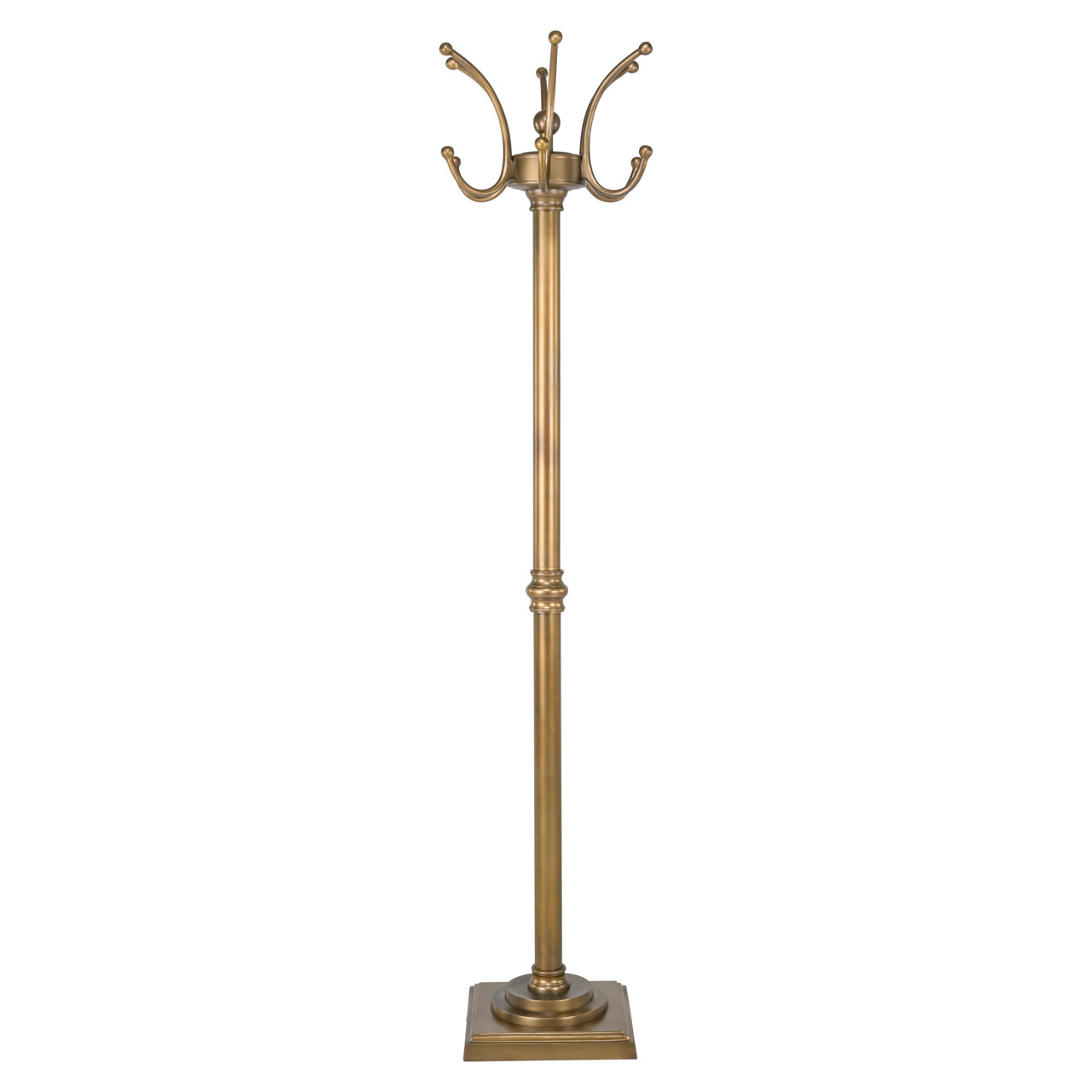 Coat rack Darwy brass antique