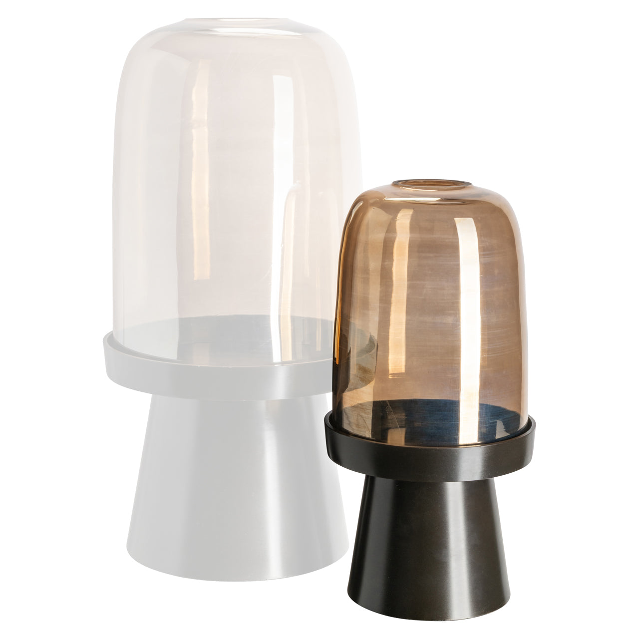 Hurricane light Kate walnut small