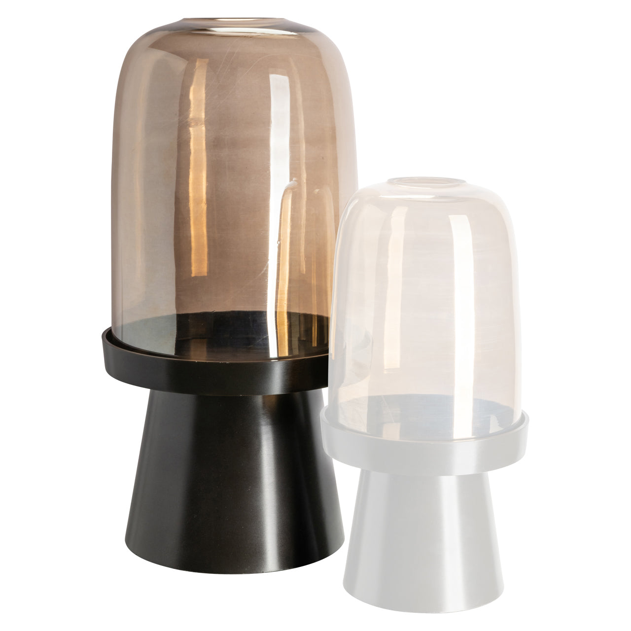 Hurricane light Meave walnut large