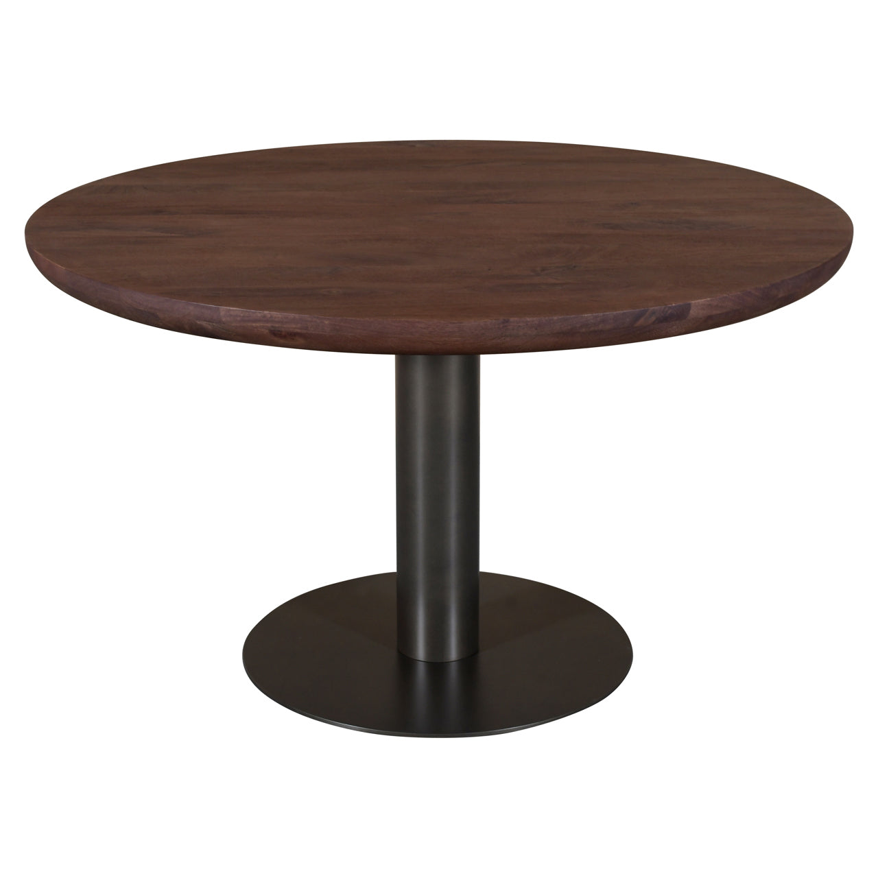 Dining table Baldwin spicebrown 130Ø