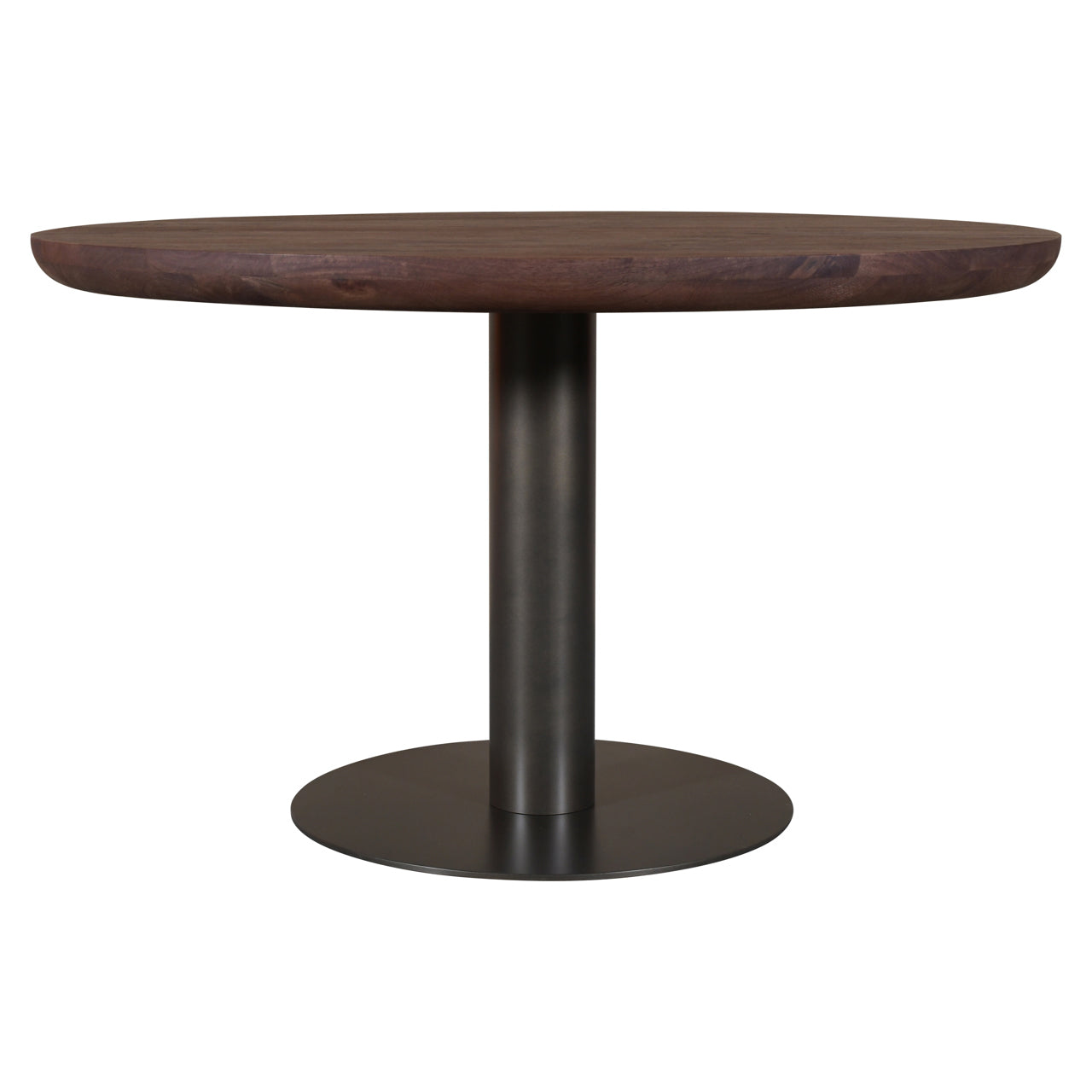 Dining table Baldwin spicebrown 130Ø