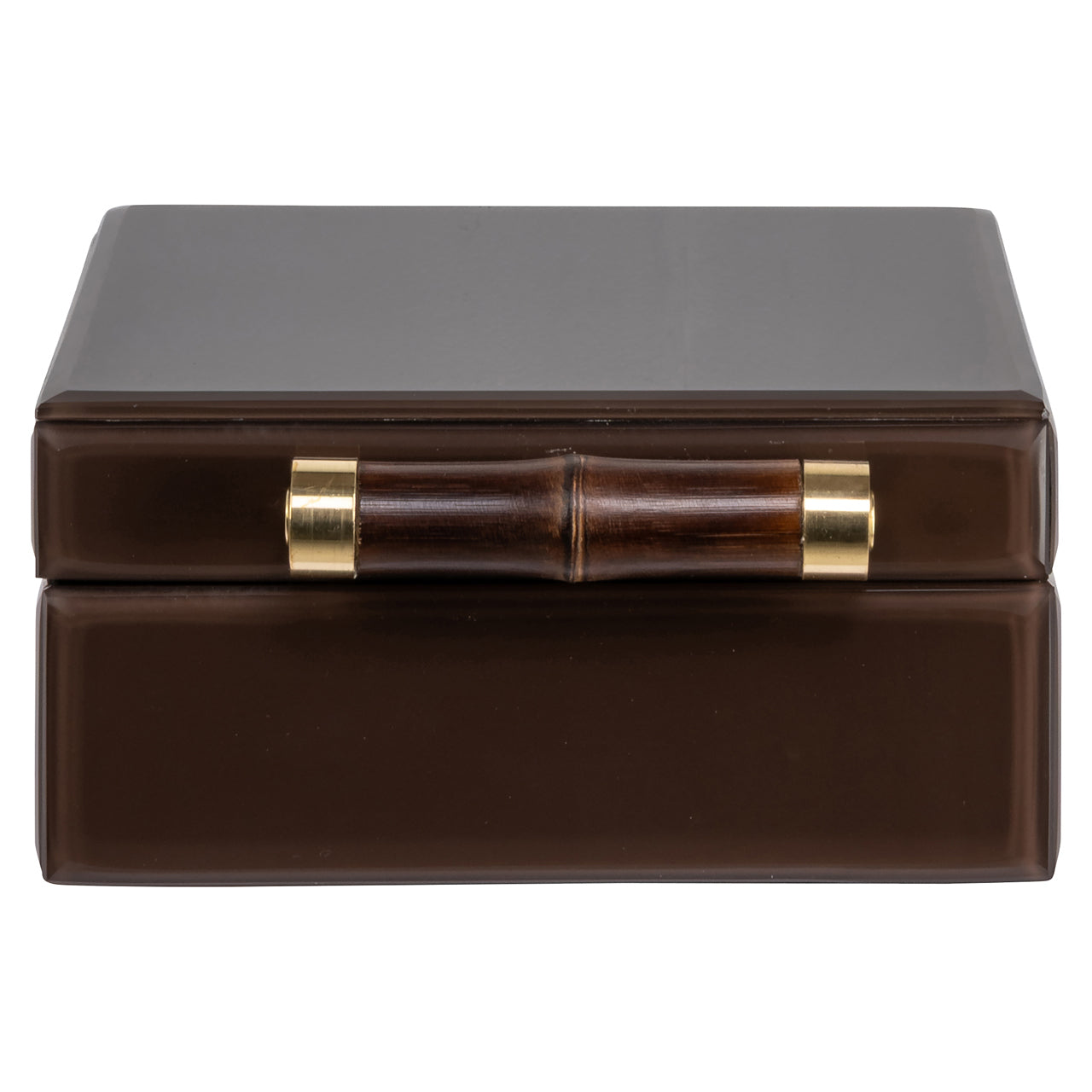 Storage box Echo dark brown small