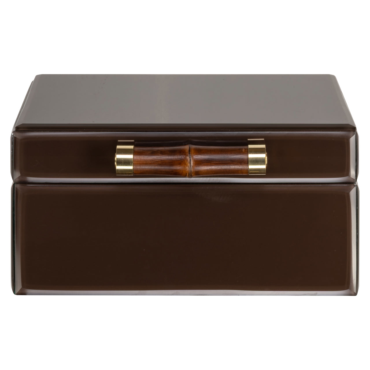 Storage box Echo dark brown large