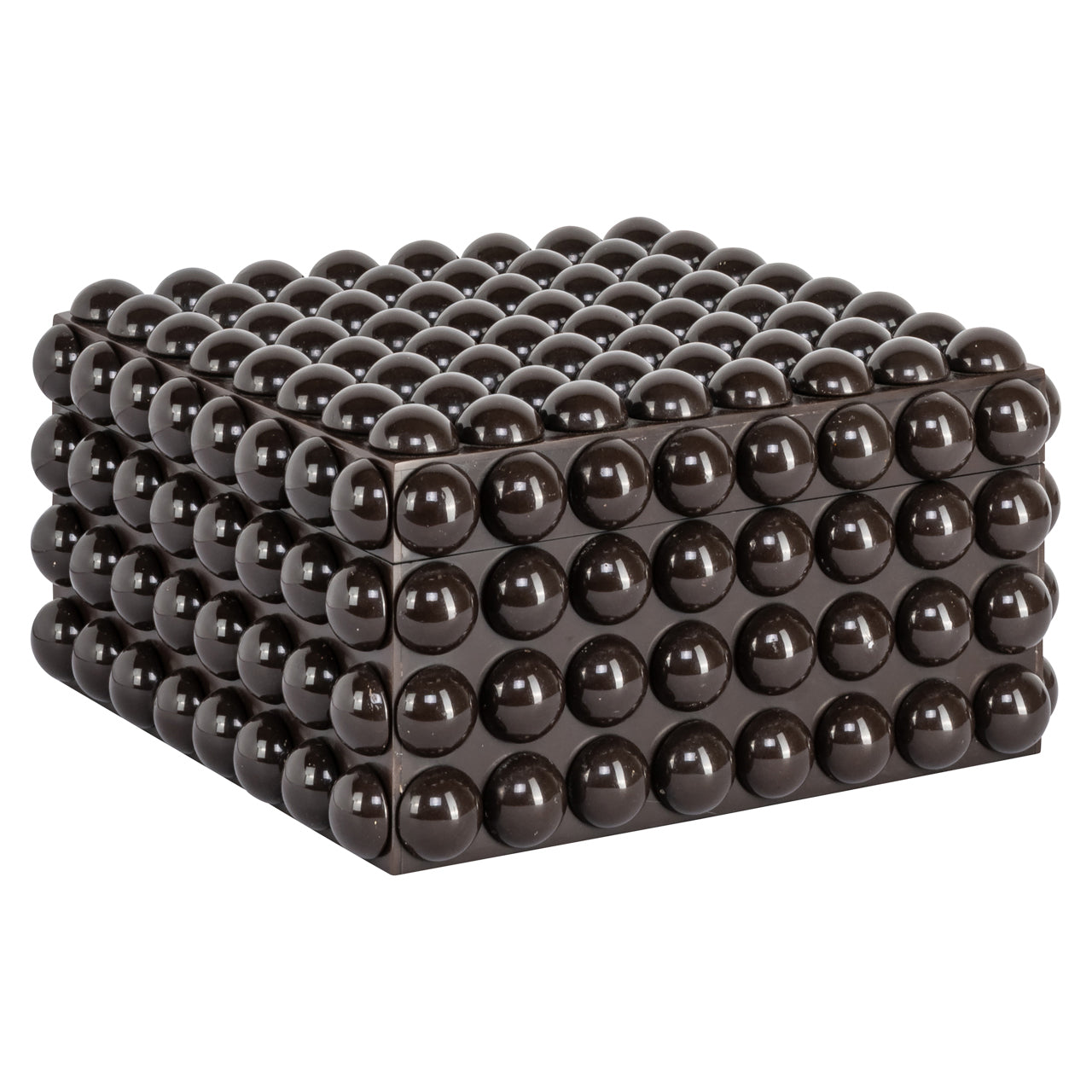 Storage box Nyx dark brown large