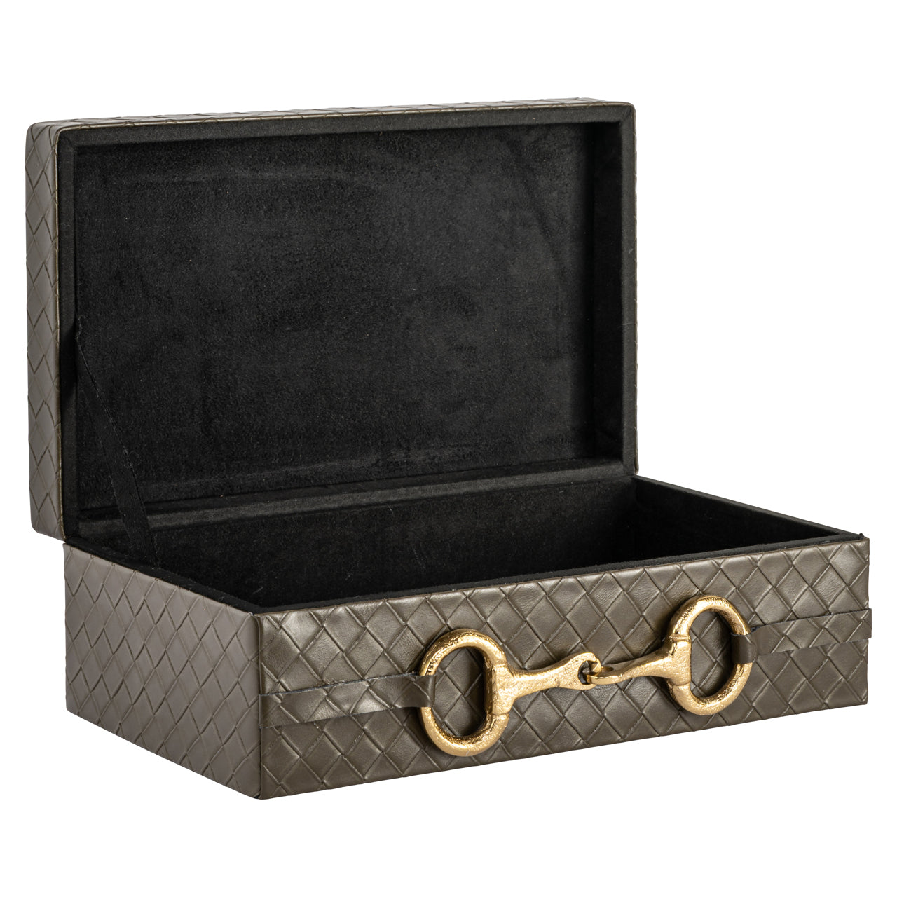 Storage box Blade olive large