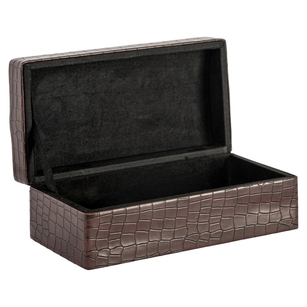 Storage box Rex dark brown small