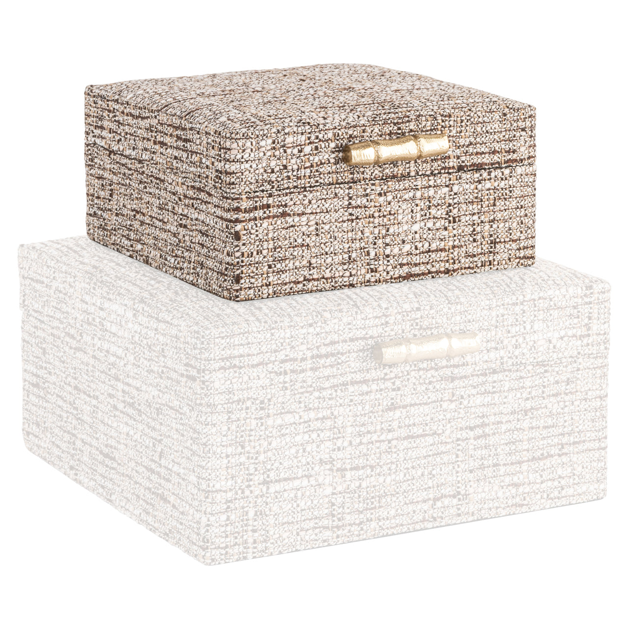 Storage box Chalenny brown small