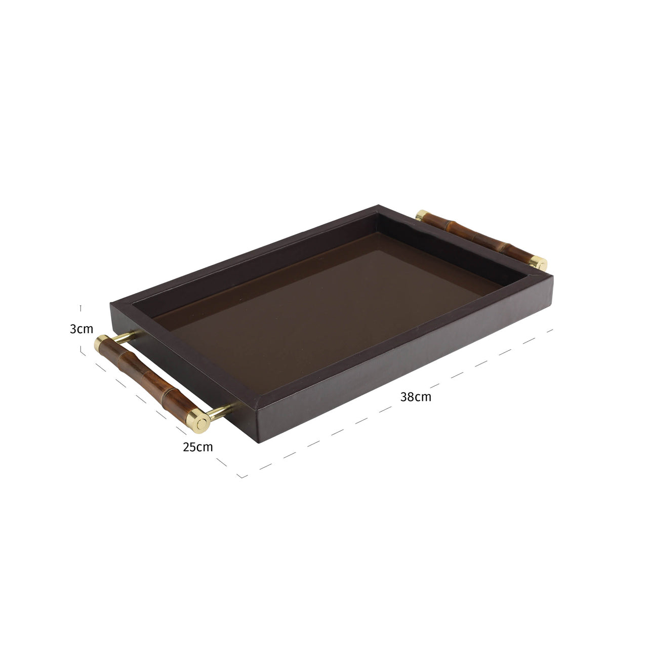 Tray Charley dark brown