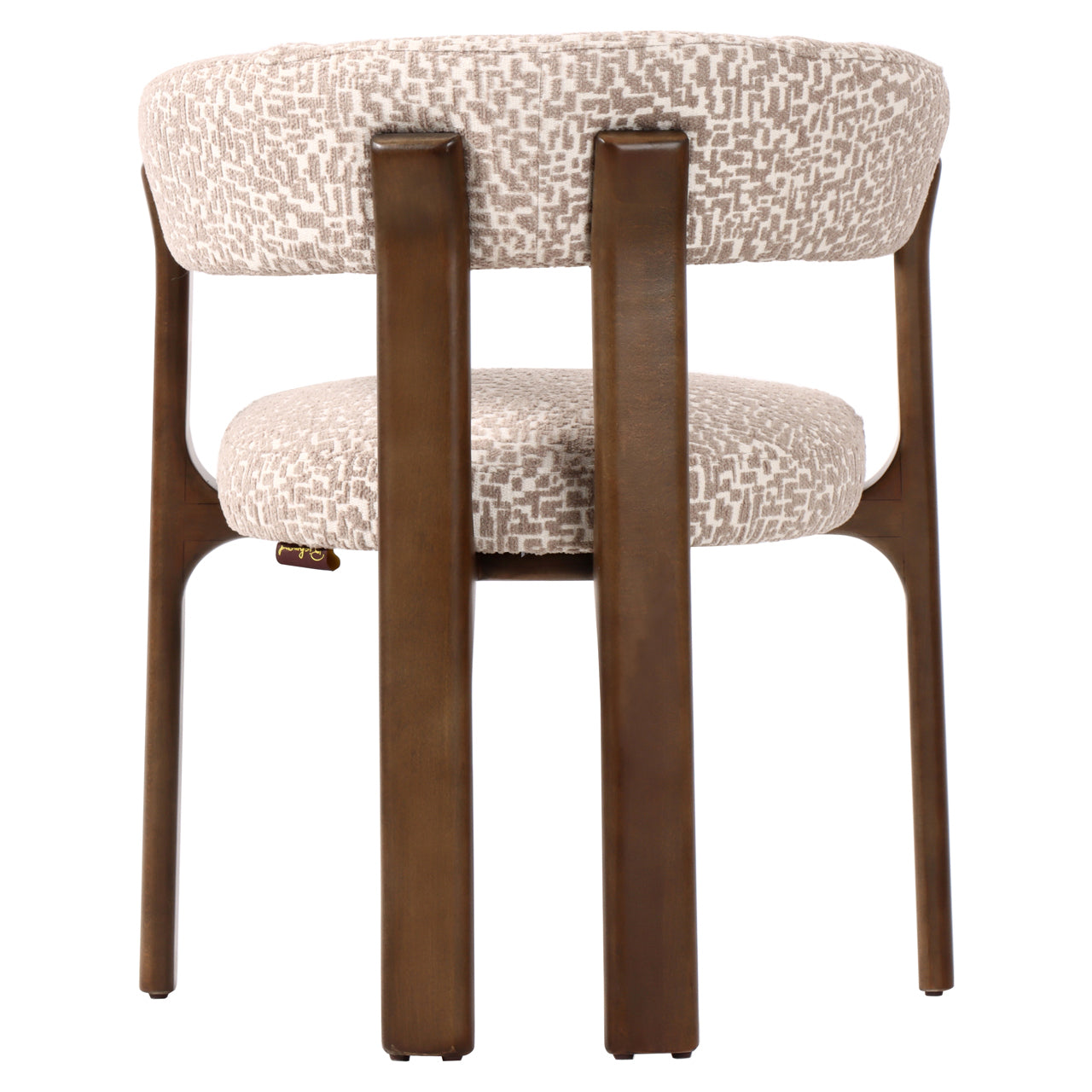 Dining chair Contigo natural geo