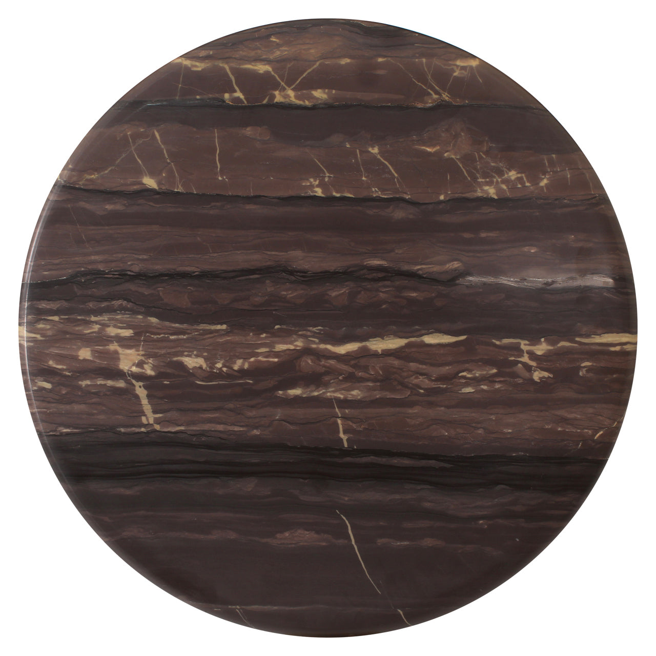 Coffee table Menton burgundy (Set of 2)