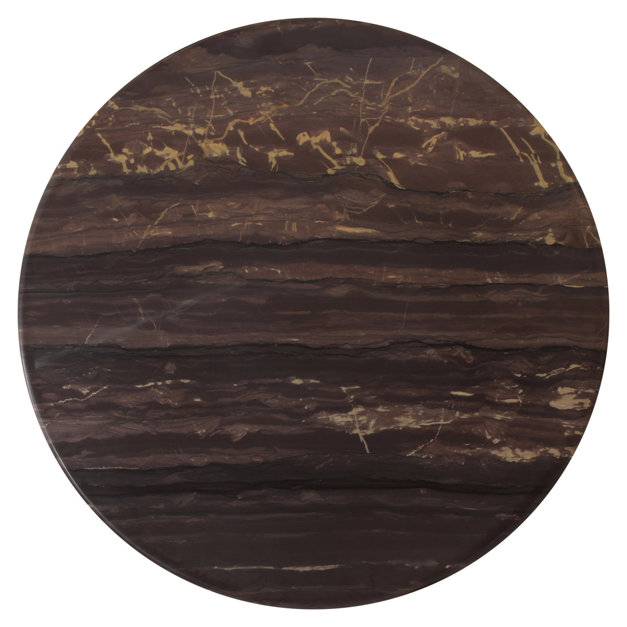 Coffee table Menton burgundy (Set of 2)