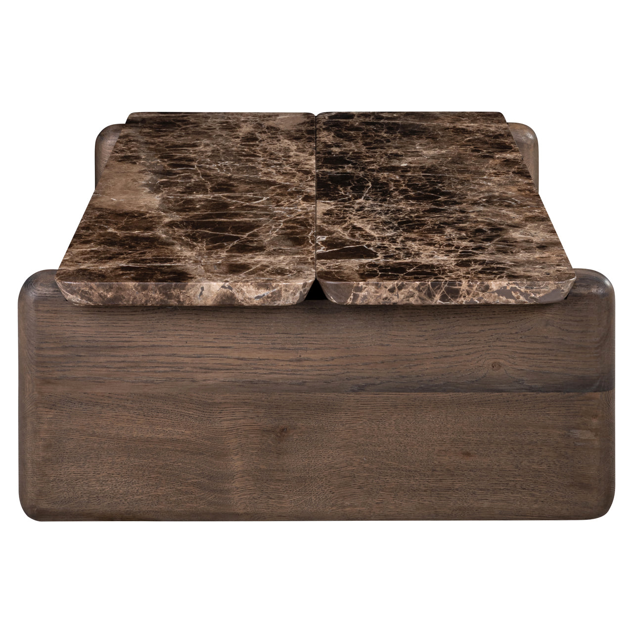 Coffee table Lagrasse dark brown