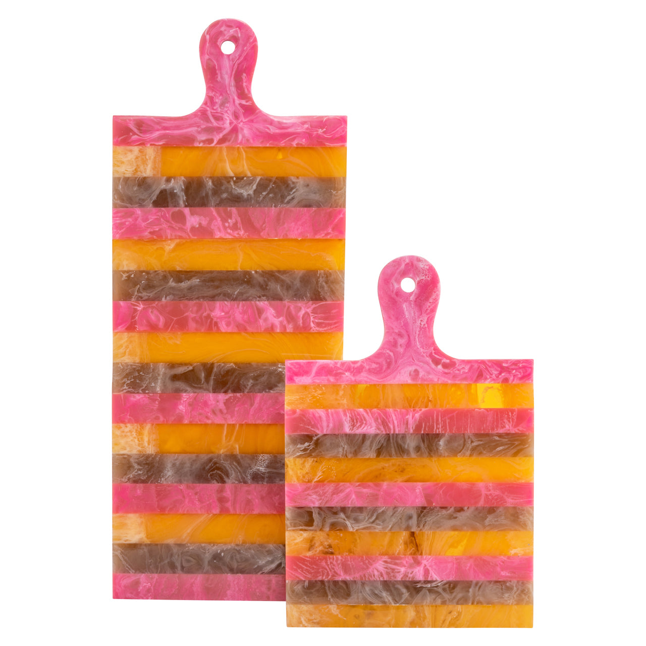 Tray Cindy pink/orange - serving board small