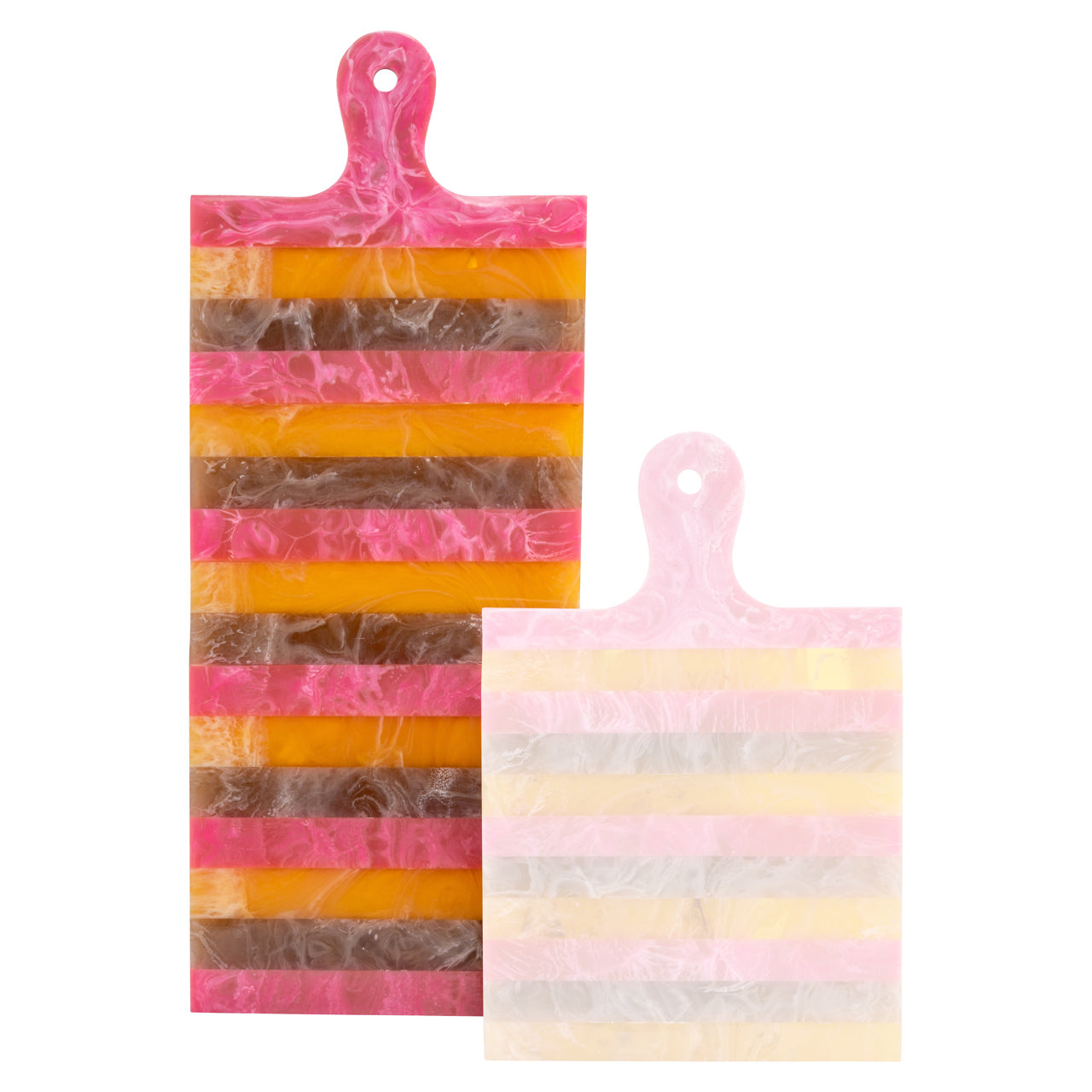 Tray Cindy pink/orange - serving board large