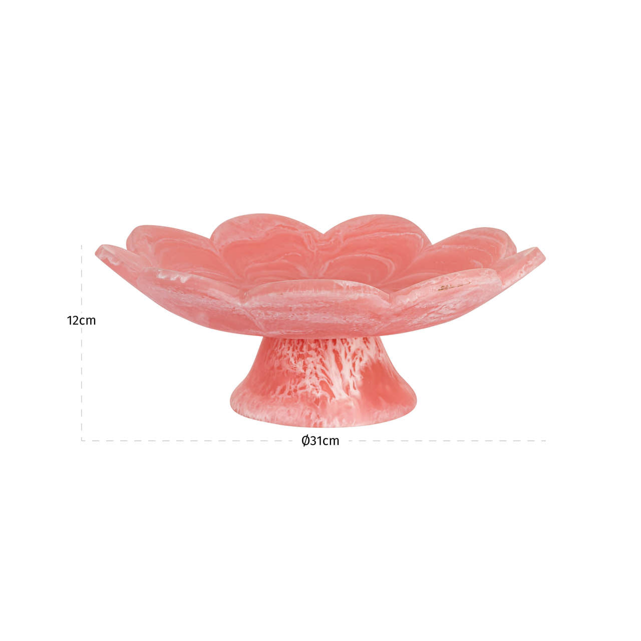 Bowl Peony pink