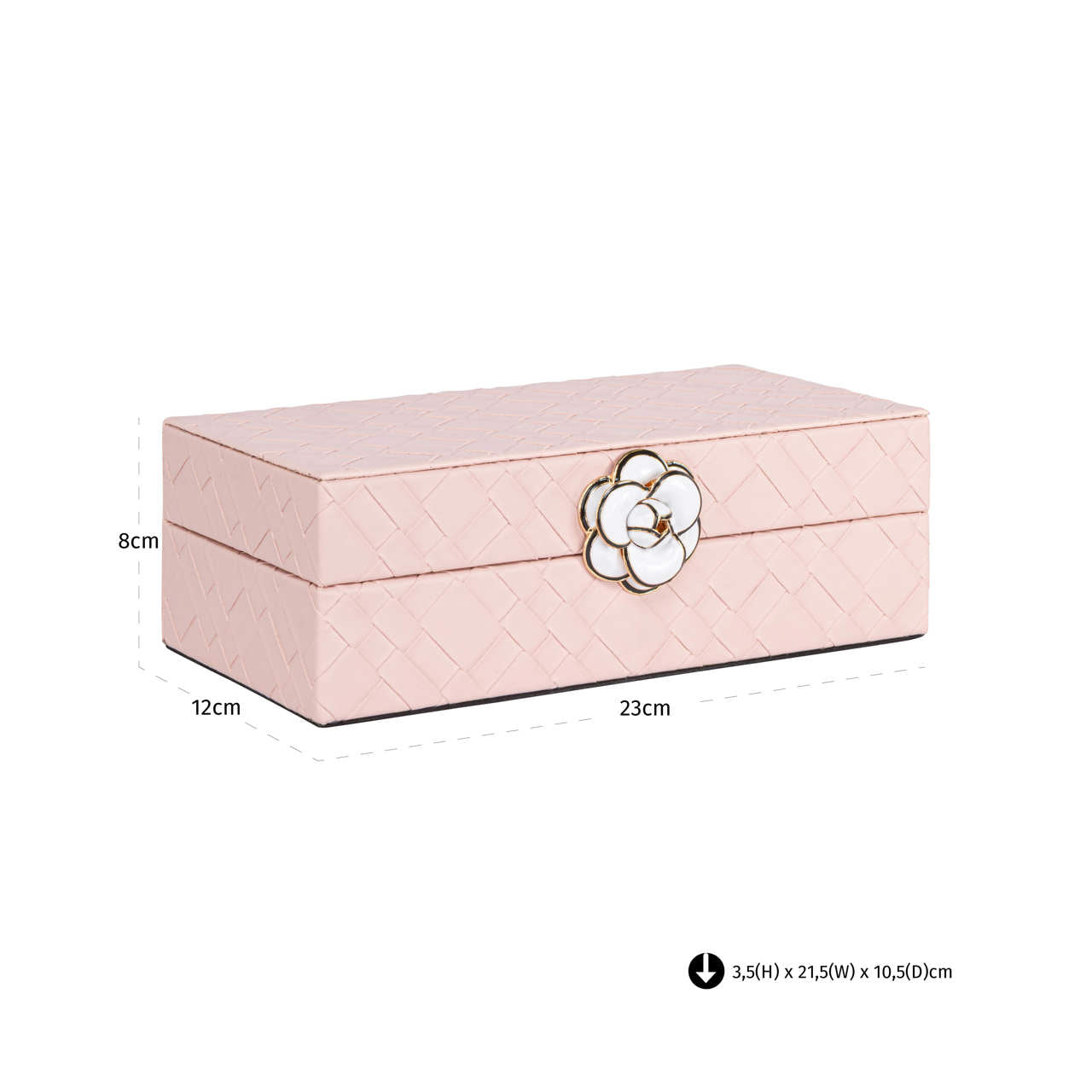 Storage box Lotte pink small