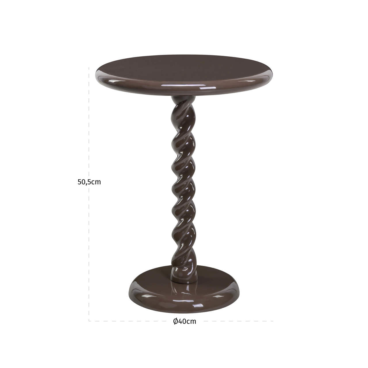 End table Caspian Chestnut