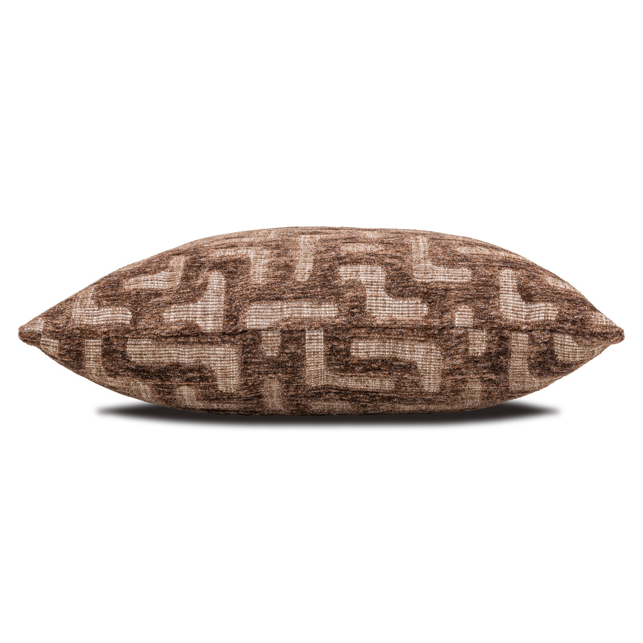 Cushion Ivy brown labyrinth